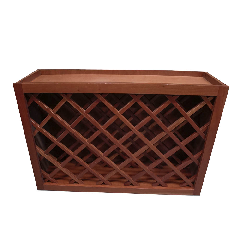 Cherry Wine Rack Ebth