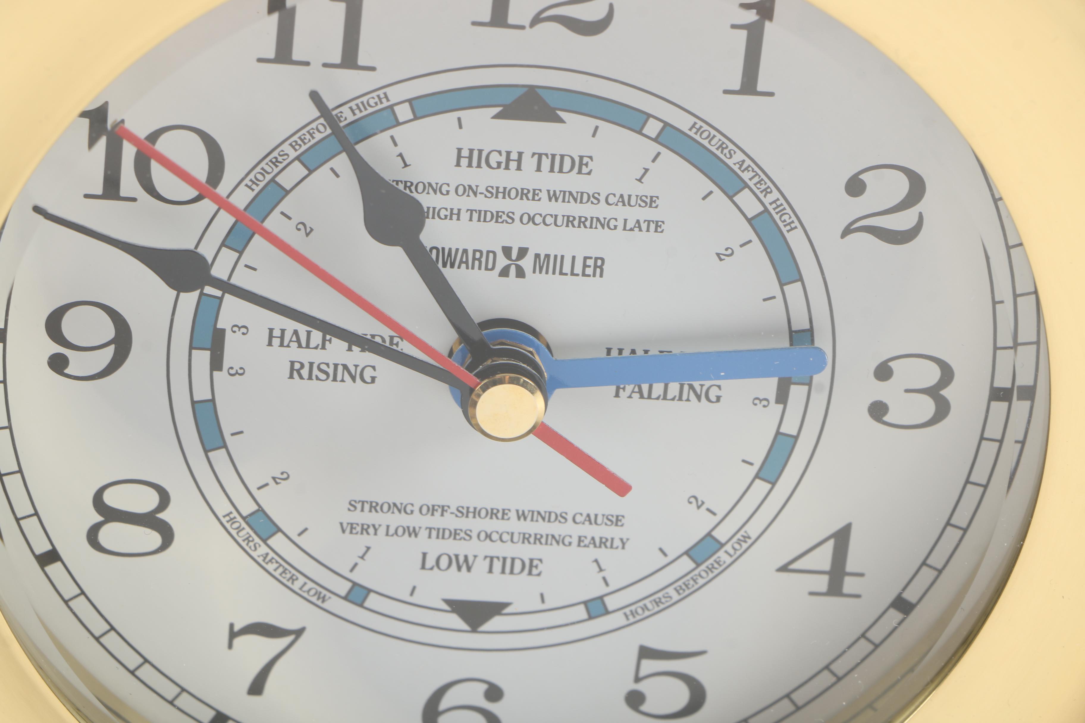 Howard Miller Tide and Time Clock and Barometer on Stands EBTH