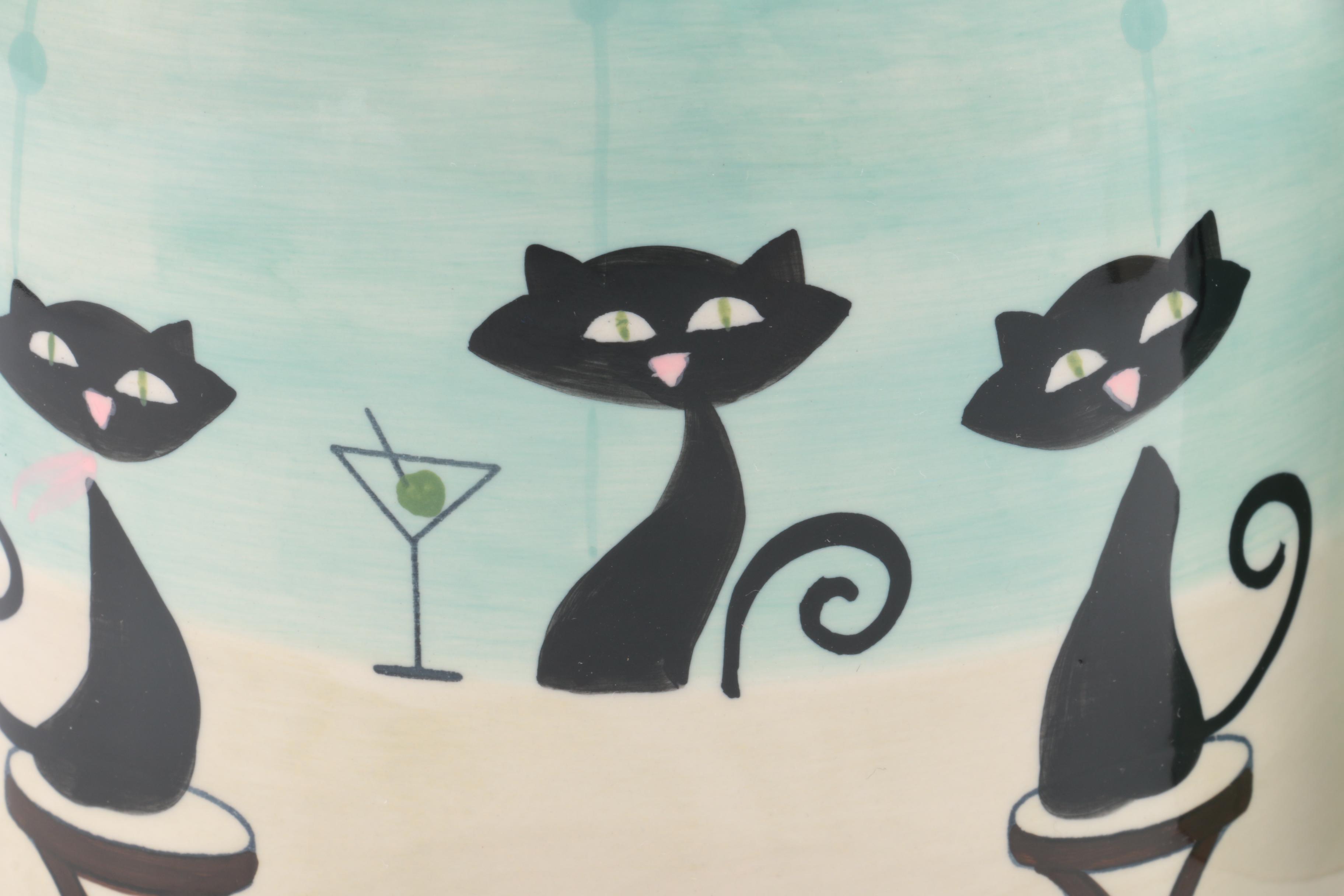 HuesNBrews Cat Themed Tea Set EBTH