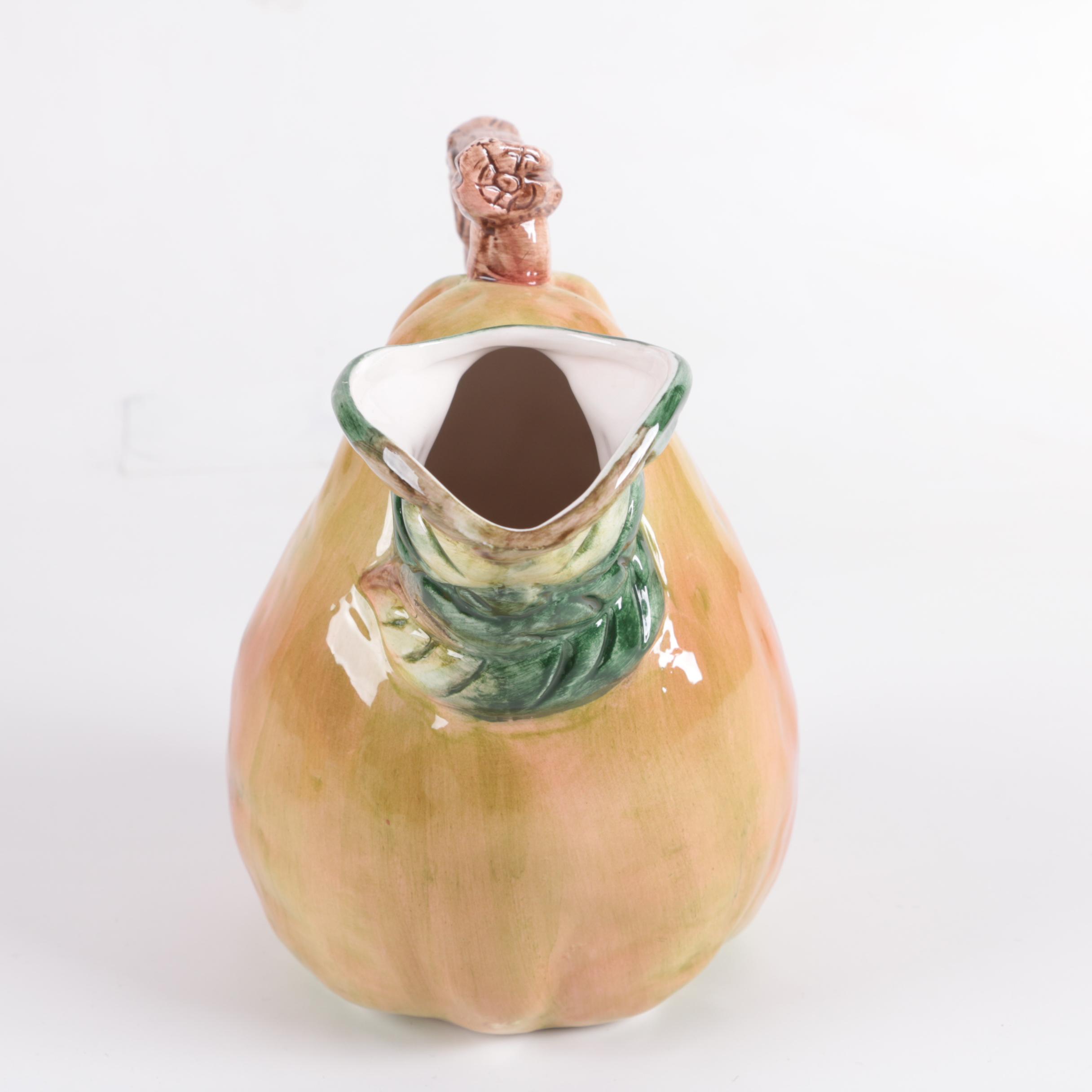 Italian Ceramic Fruit Pitchers | EBTH