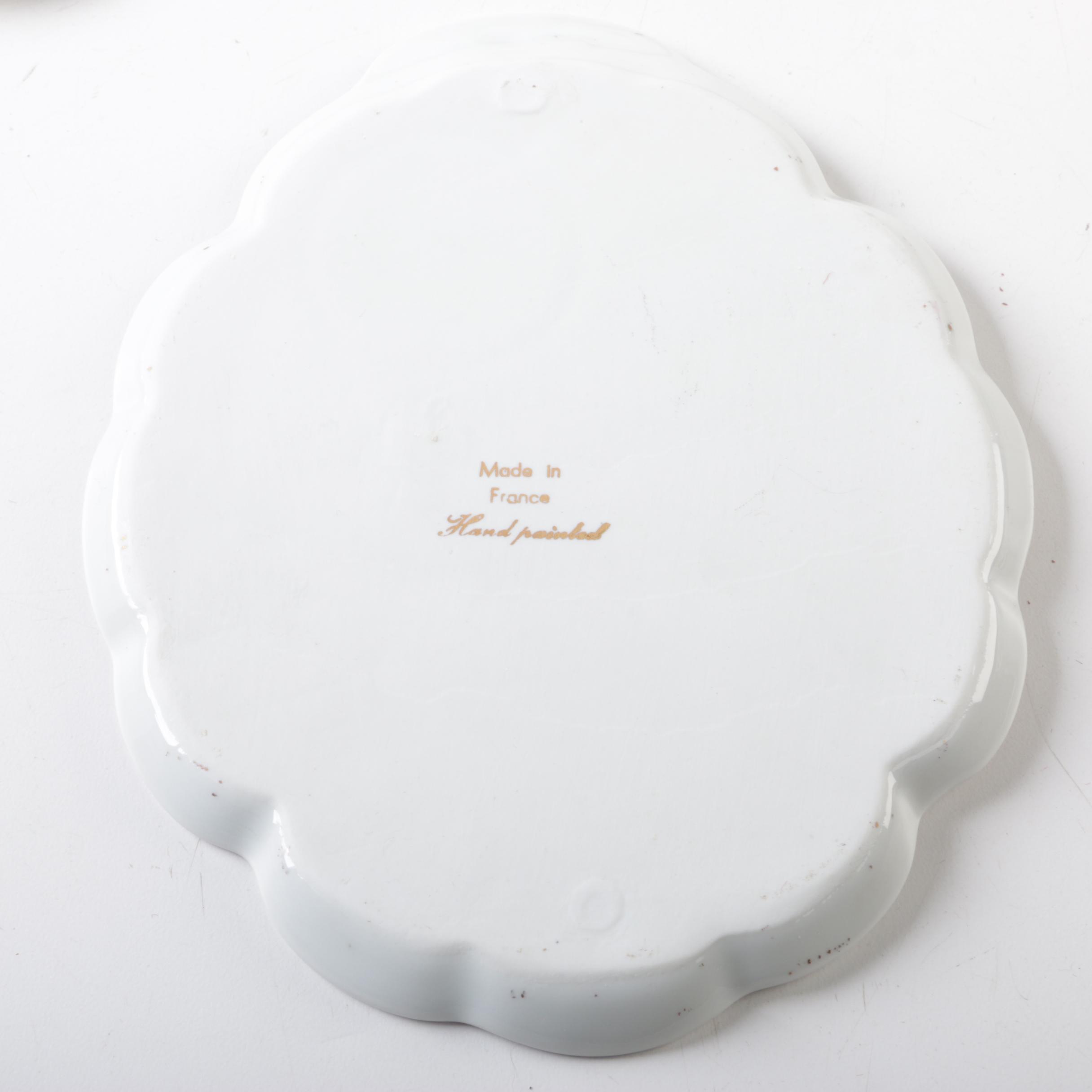 Vintage French Porcelain Snack Sets EBTH