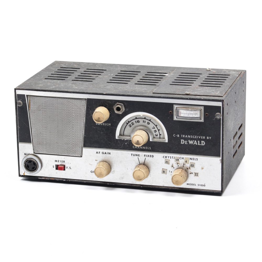 DeWald Model S1050 Citizen Band Transceiver EBTH