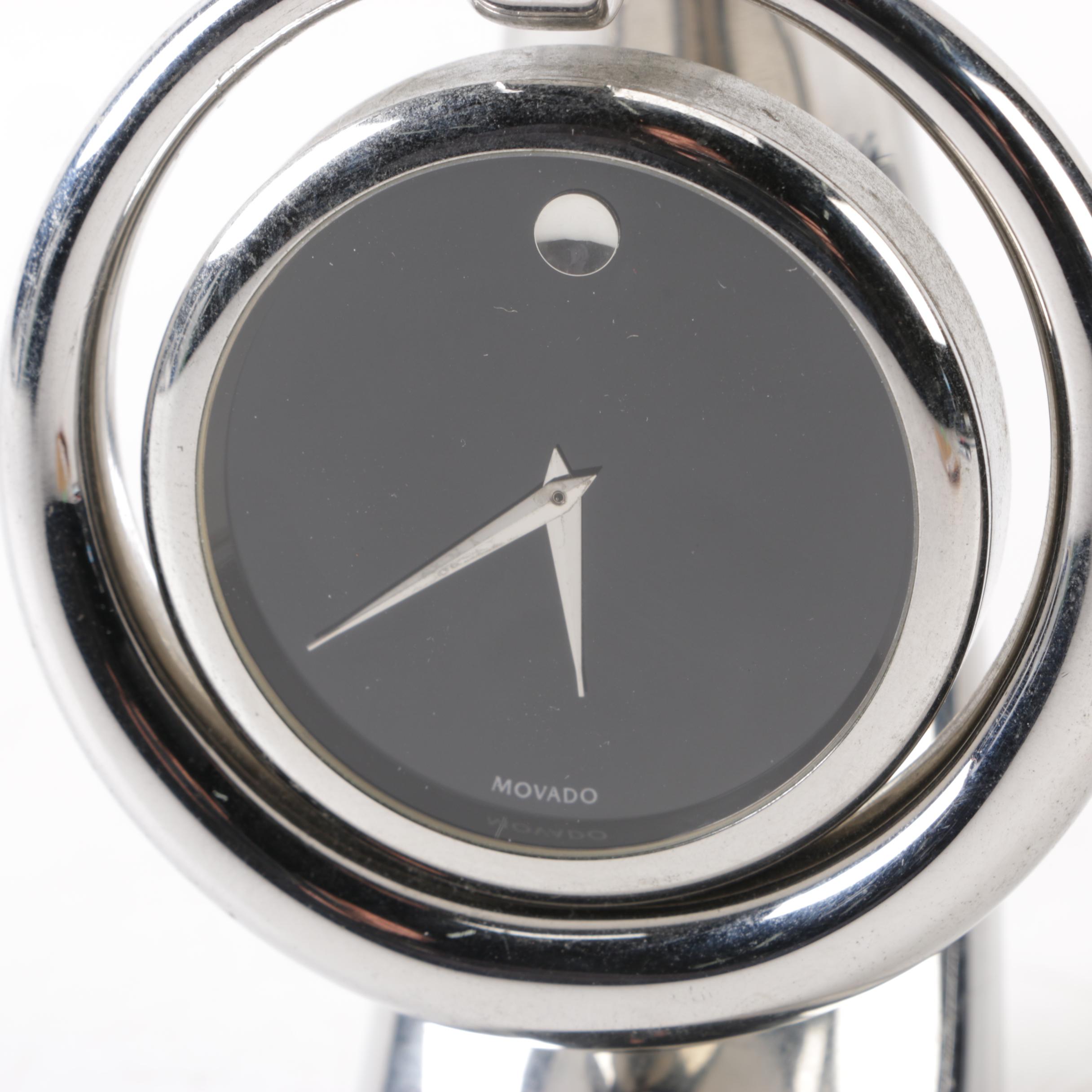 Movado Hanging Museum Desk Clock EBTH