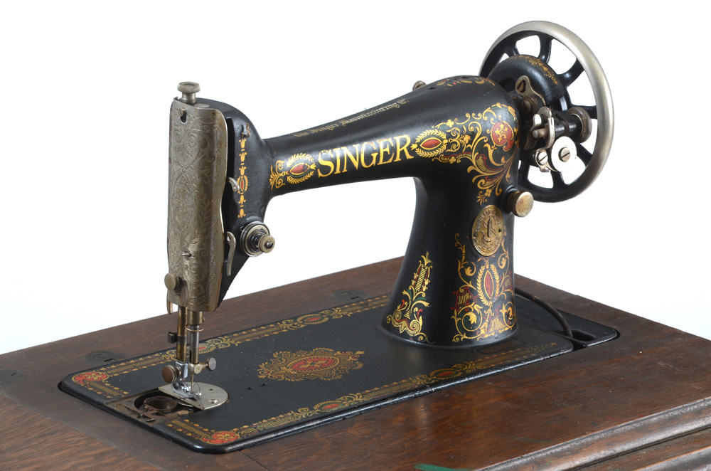 Antique Cast Iron Singer Sewing Machine EBTH