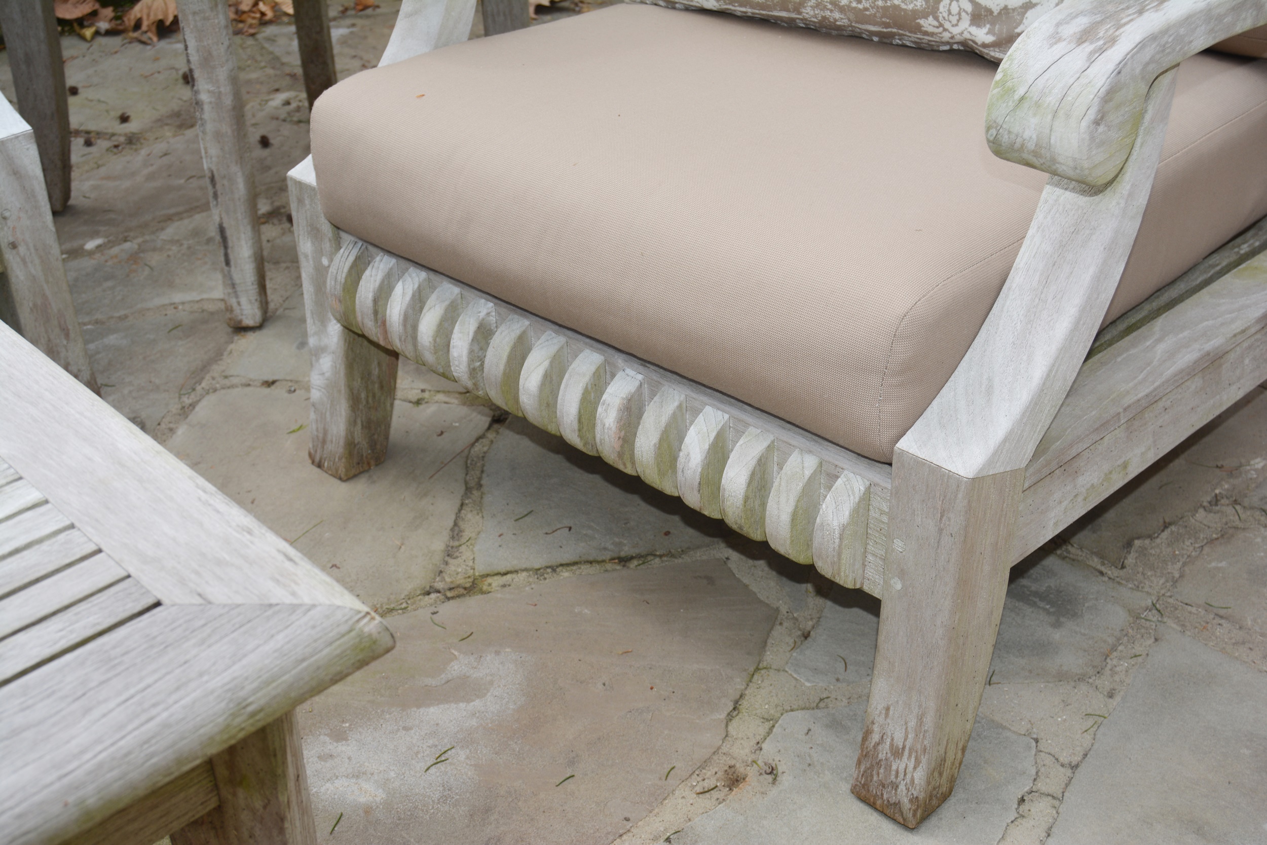 Smith & Hawken Teak Patio Set EBTH