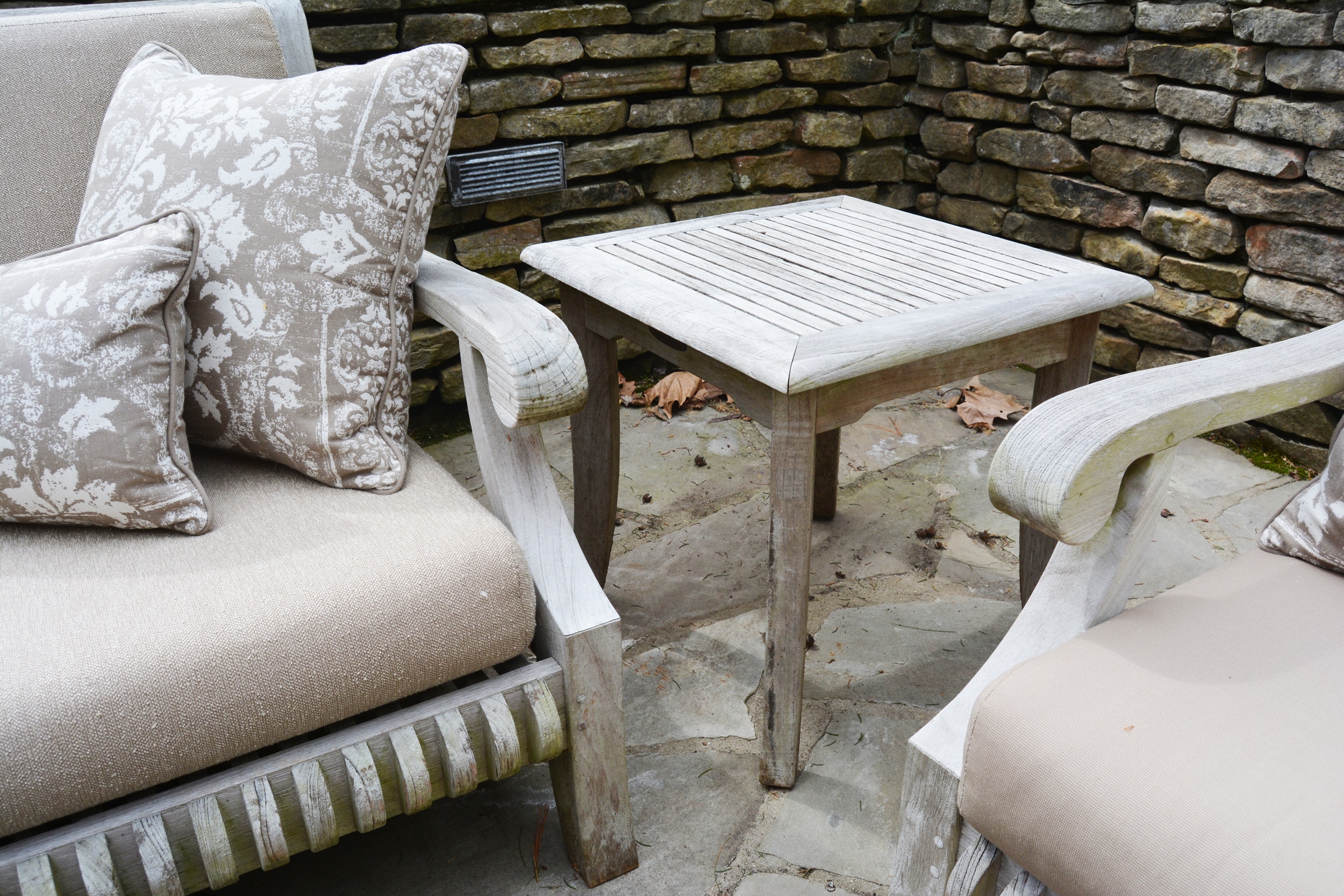 Smith & Hawken Teak Patio Set EBTH