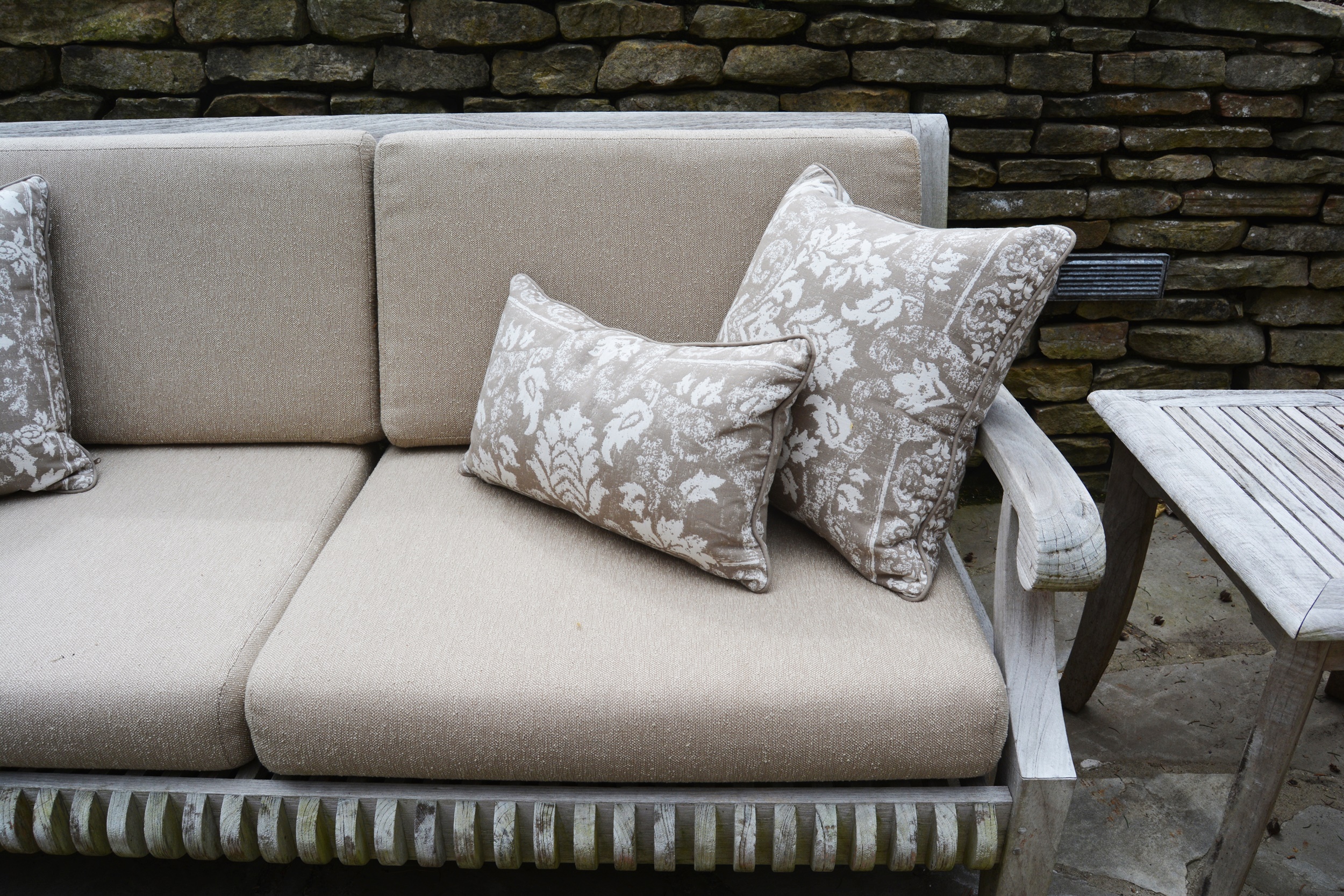 Smith & Hawken Teak Patio Set EBTH