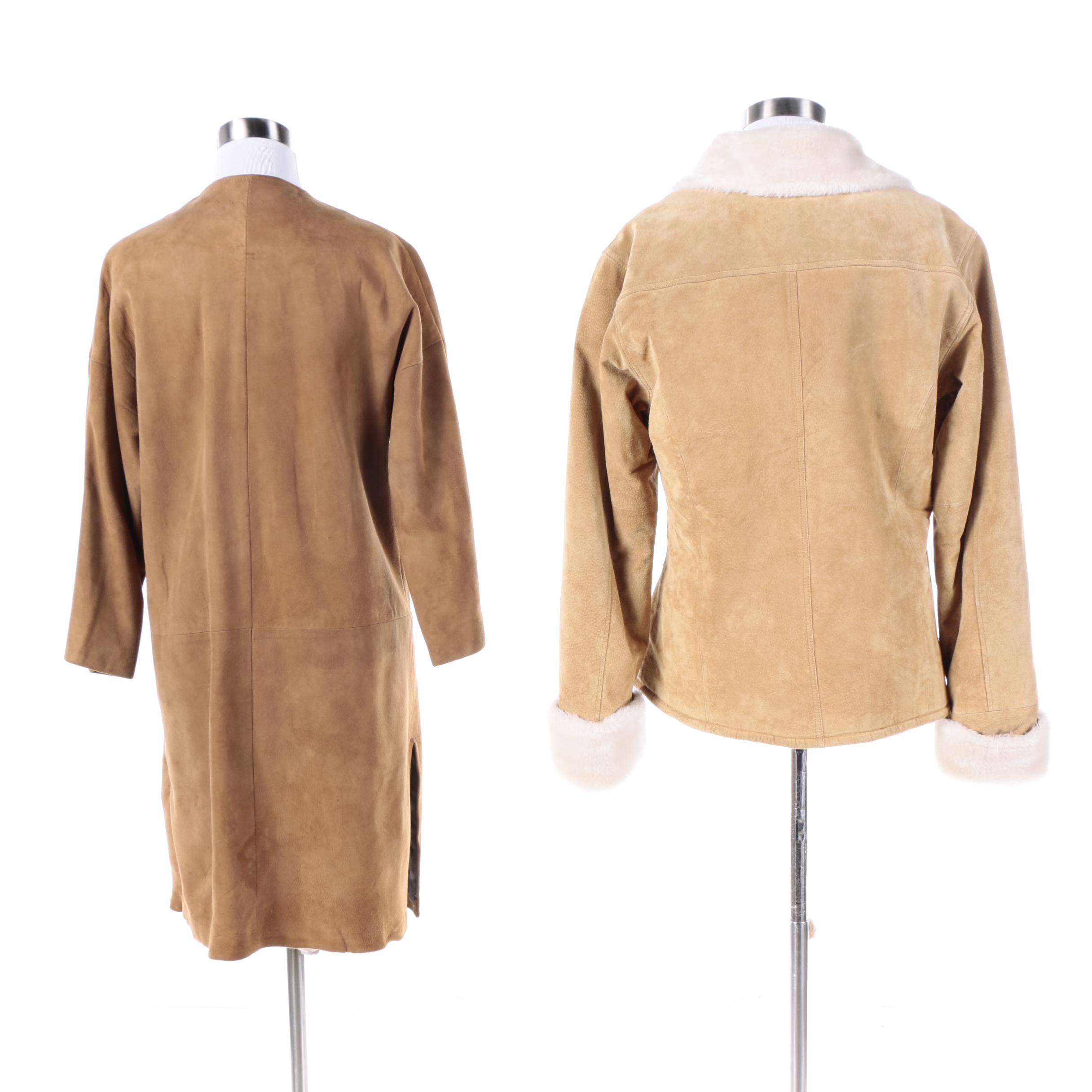 Women's Suede Coat and Jacket Including Adler Collection ...