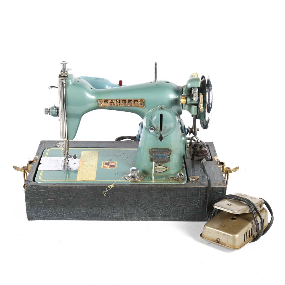 Sangers Brother Precision Sewing Machine EBTH