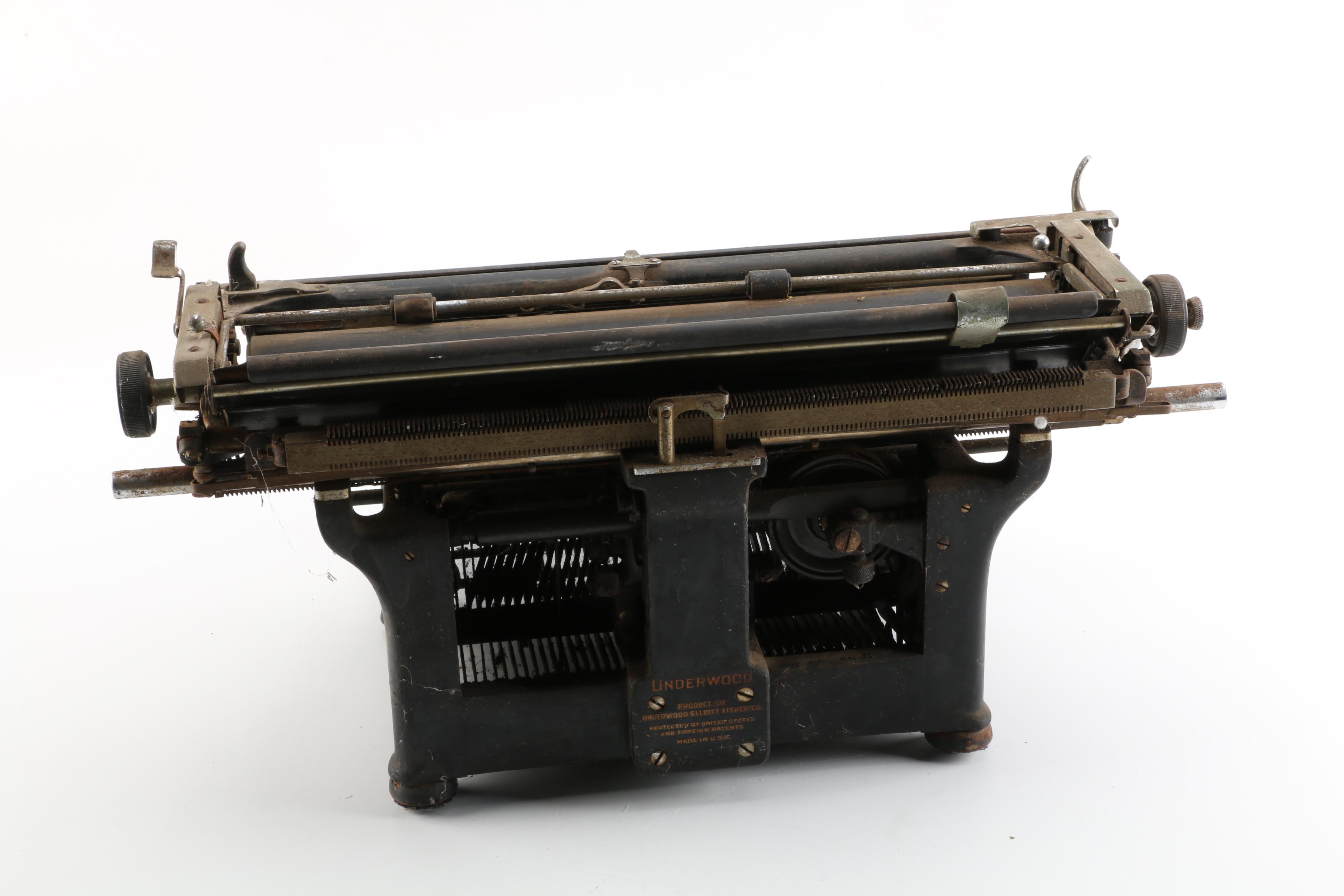 Vintage Underwood 14 Typewriter EBTH