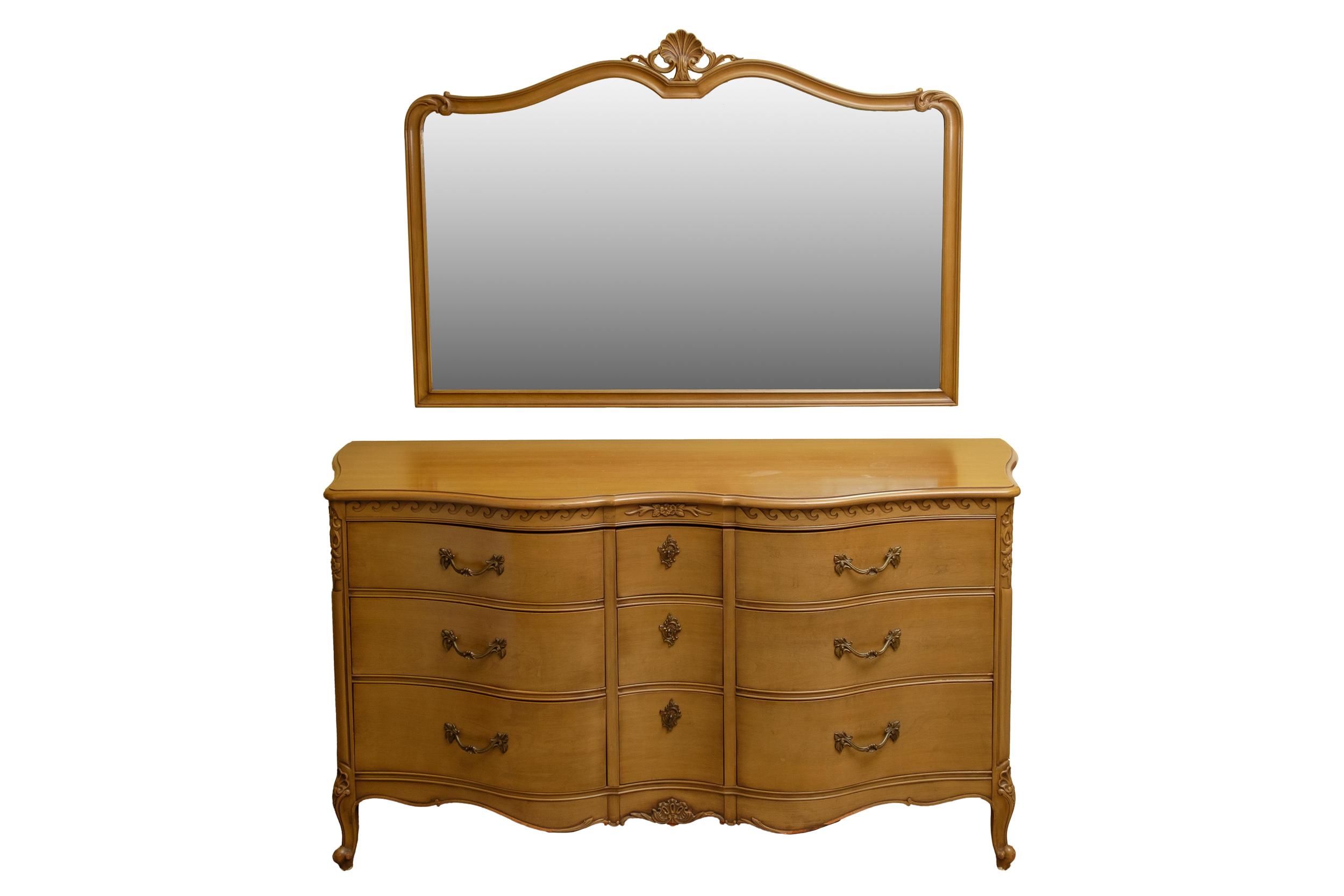 Vintage French Provincial Style Dresser By Drexel Ebth