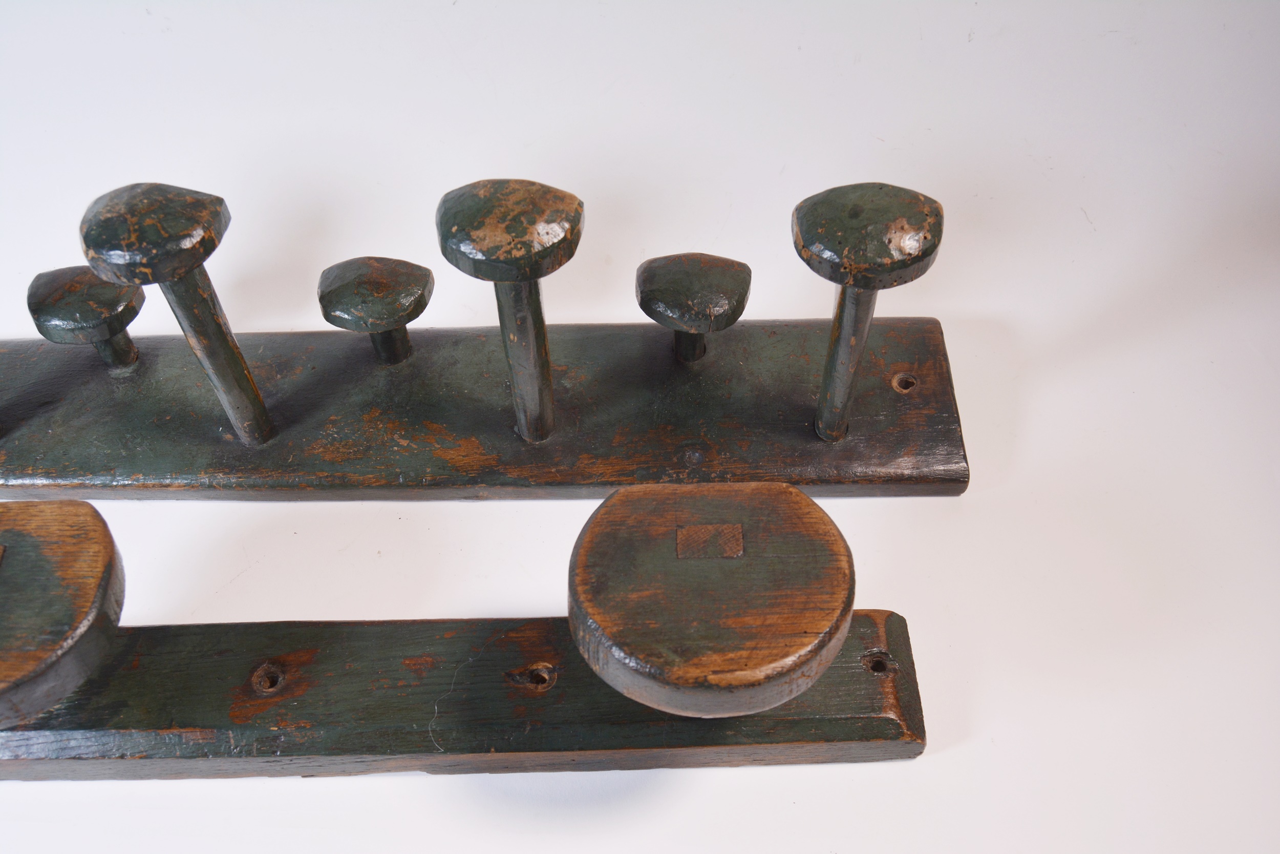 Vintage Wood Hat Rack and Coat Rack EBTH