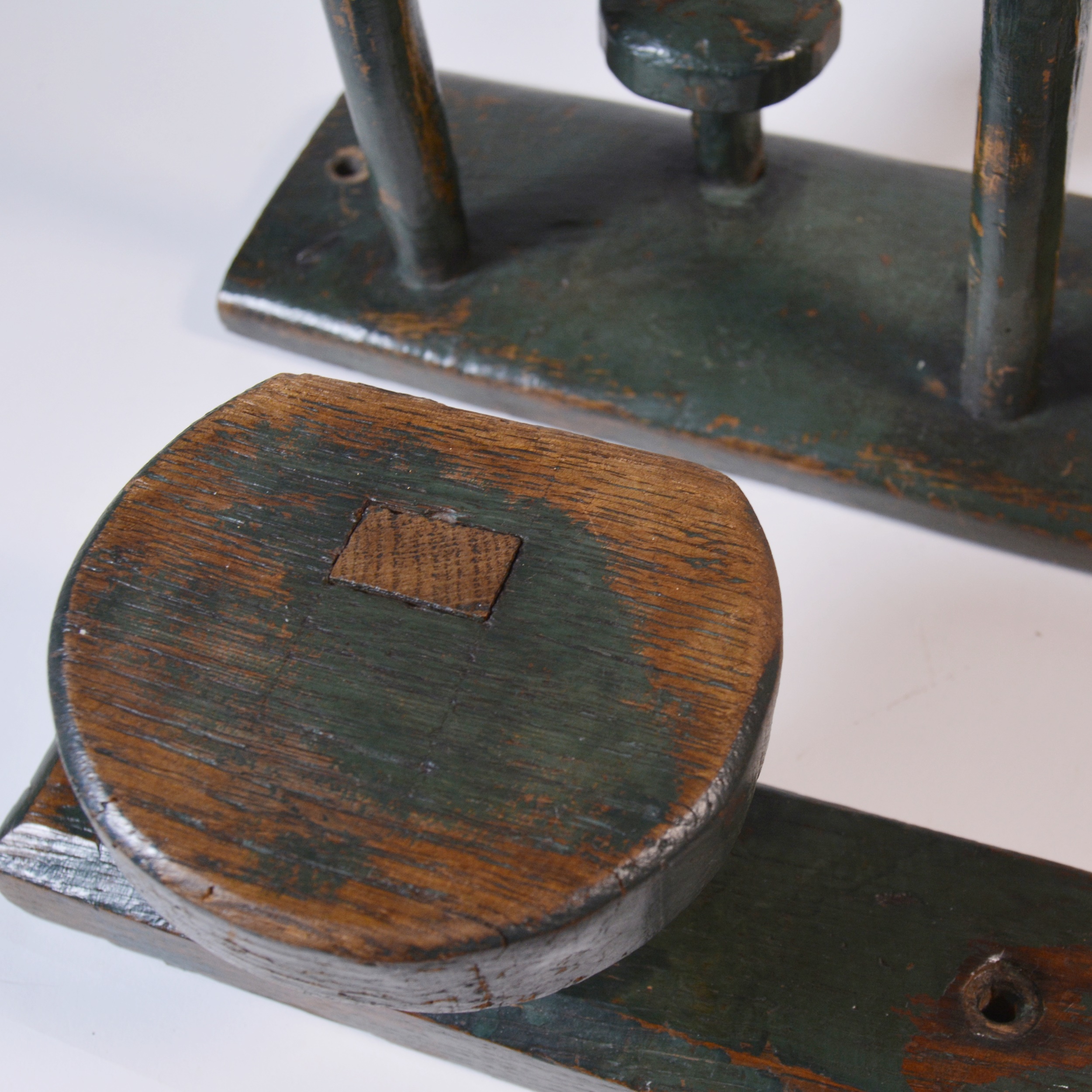 Vintage Wood Hat Rack and Coat Rack EBTH