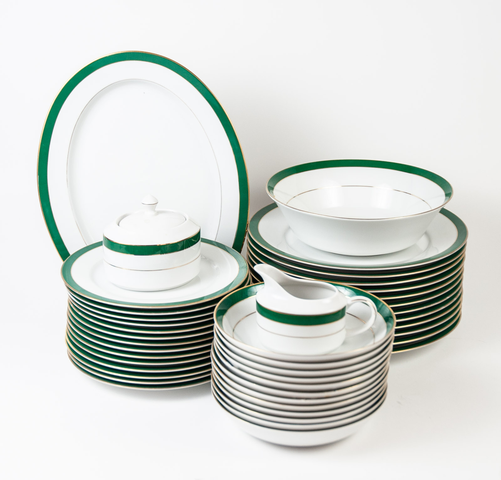 Muirfield "Royal Jade" Dinnerware Set EBTH