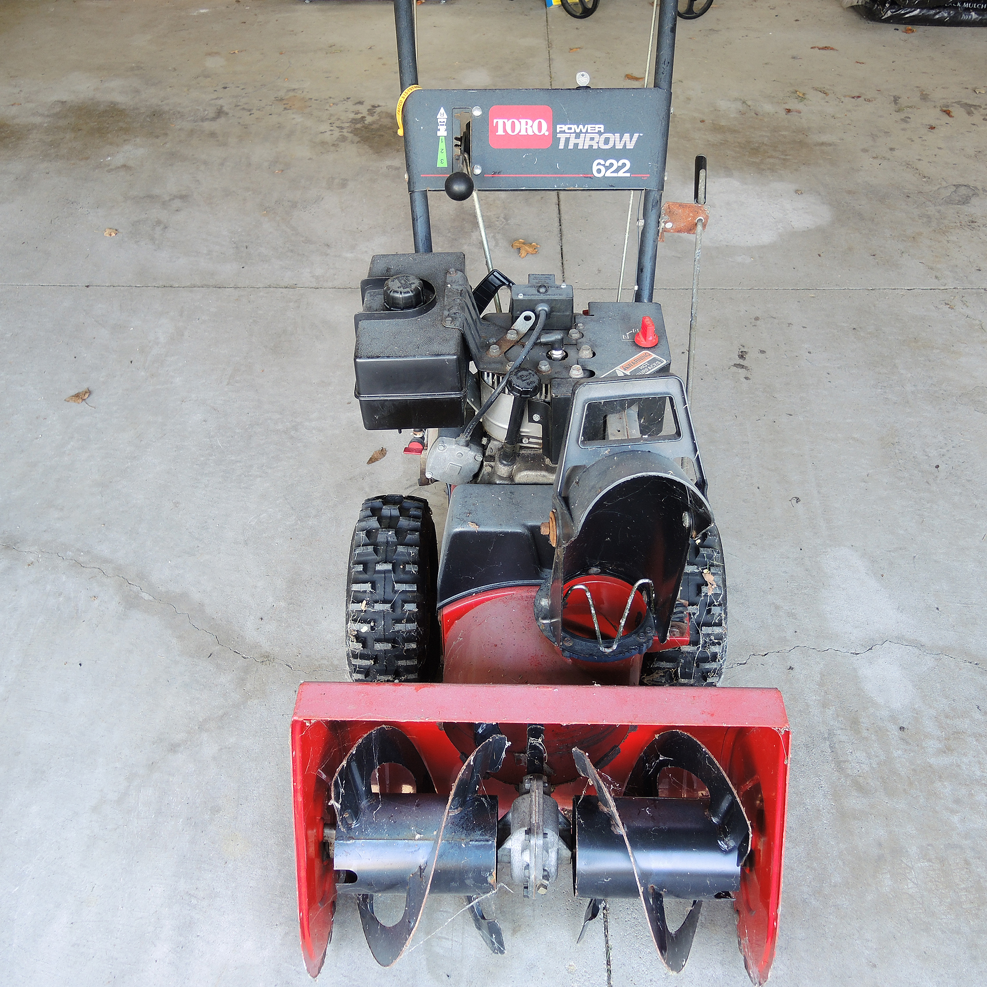 Toro Power Throw 622 Snow Blower EBTH