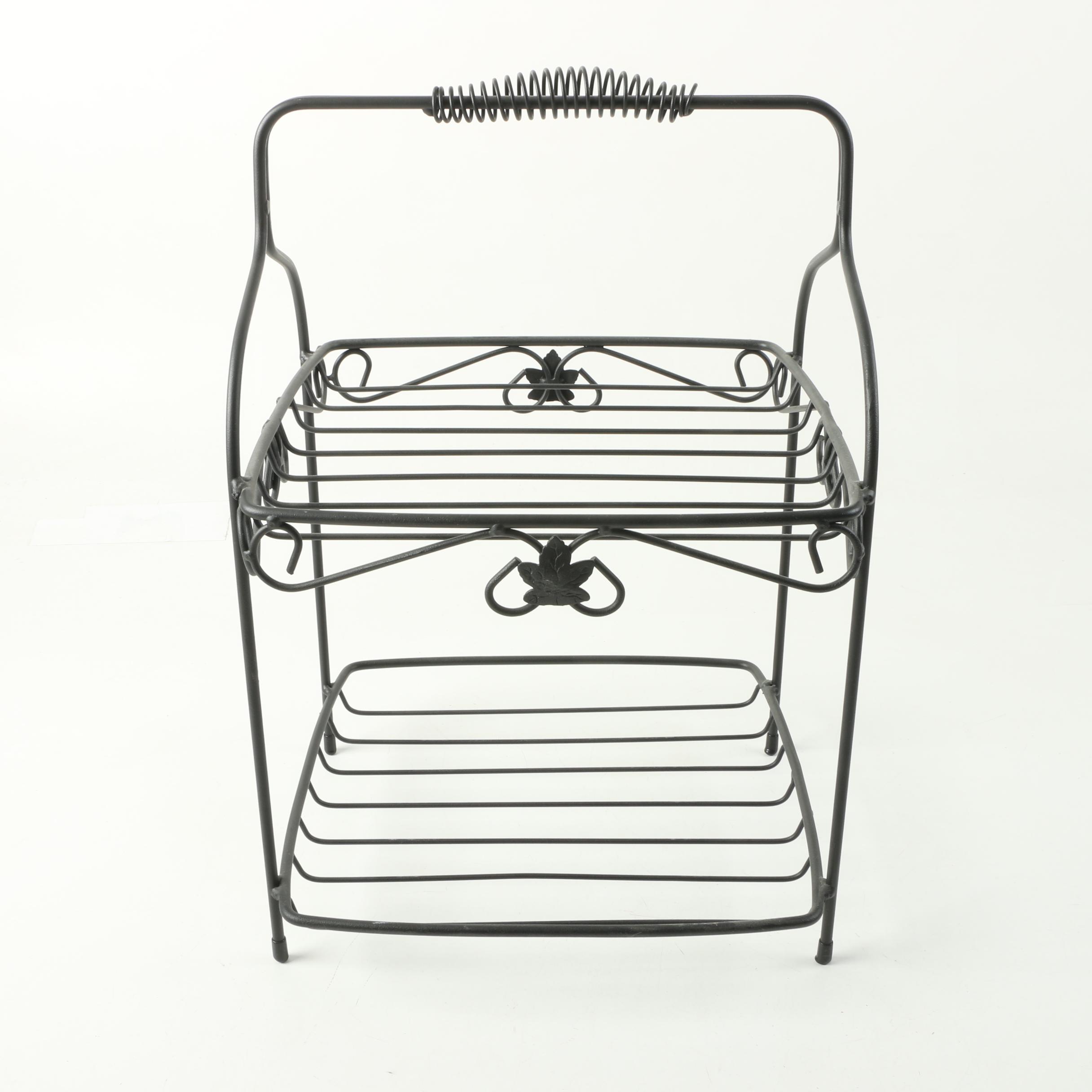 Longaberger "Woven Traditions" Butternut and Ivory Square Plates with