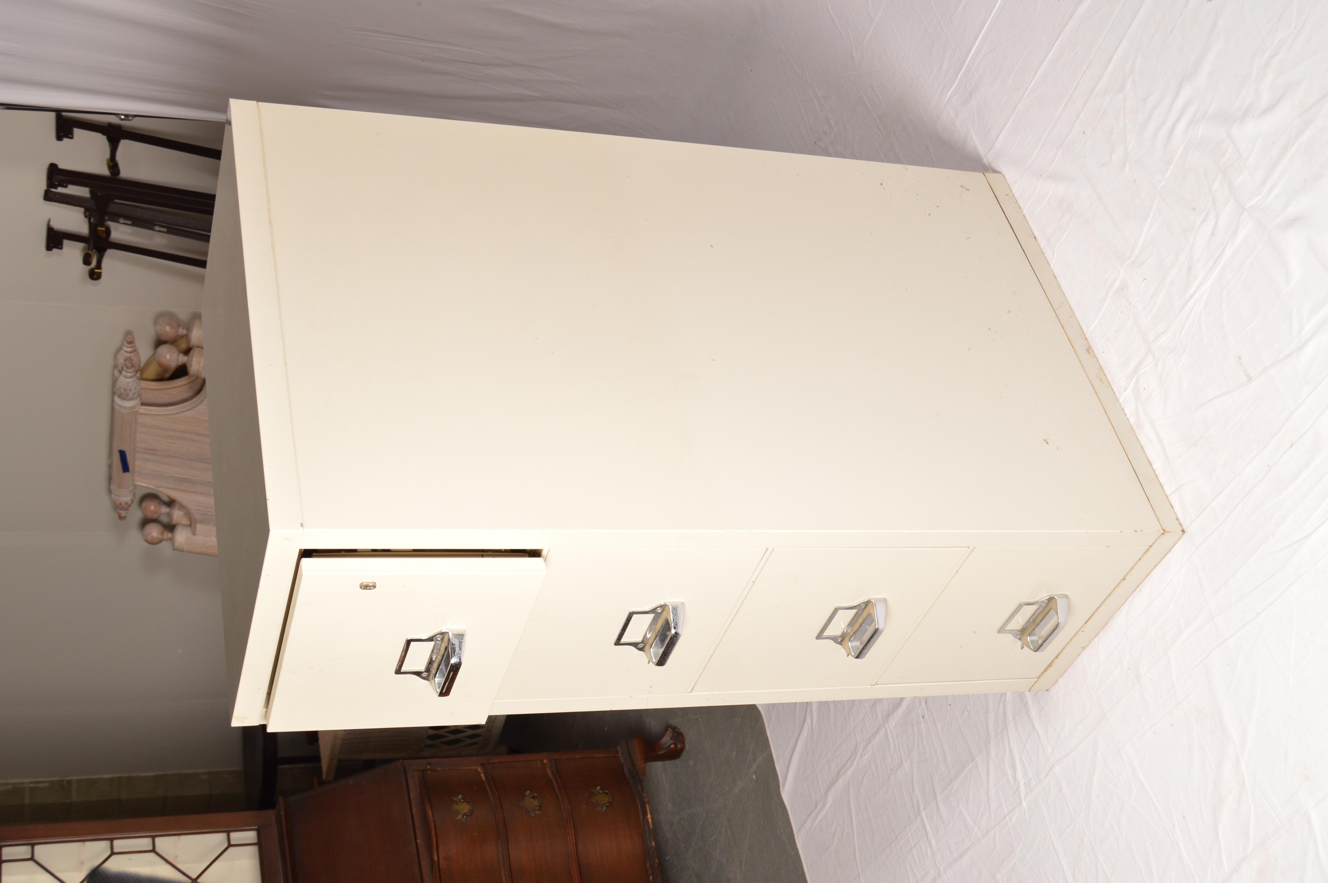 Metal FourDrawer File EBTH