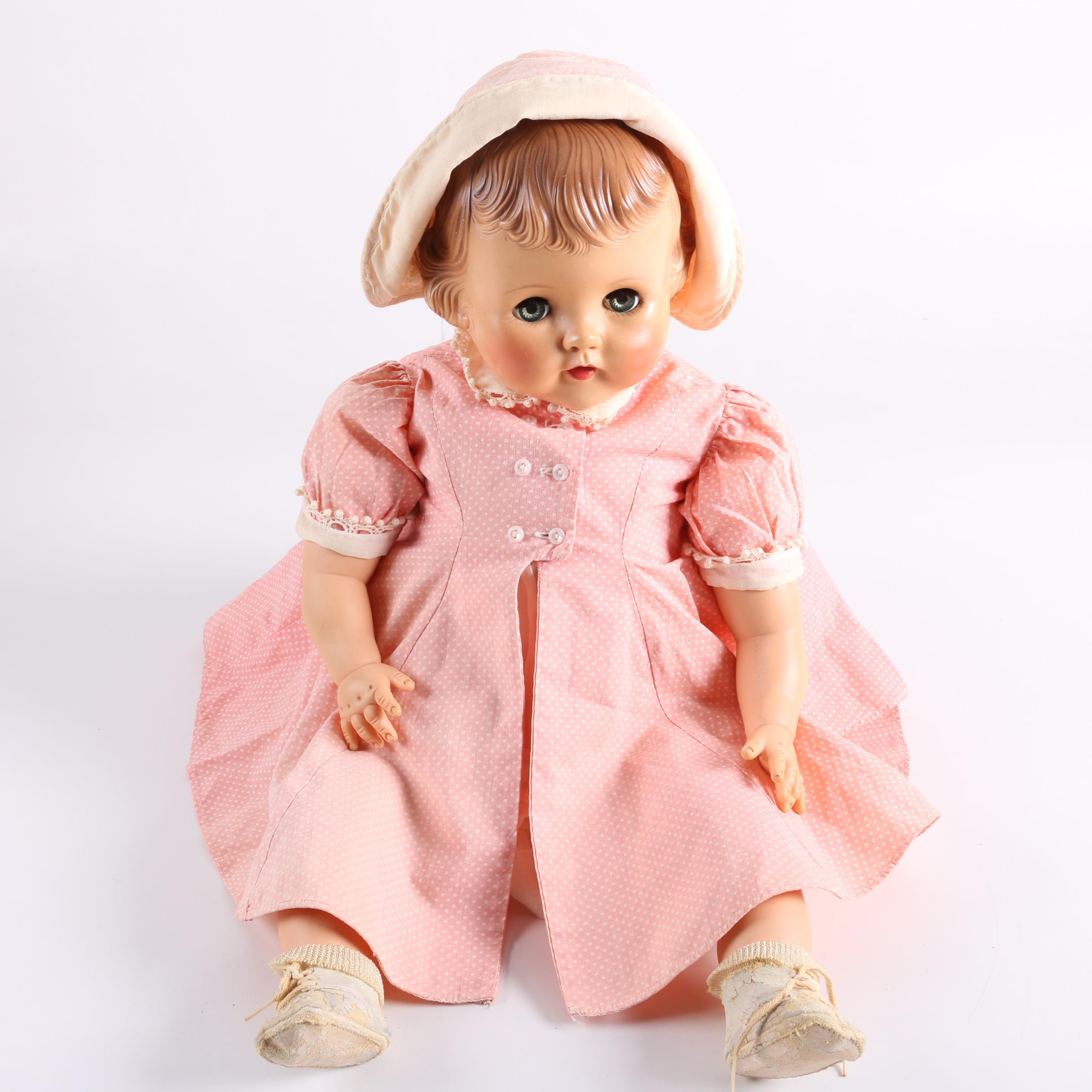 rosebud baby doll 1950s