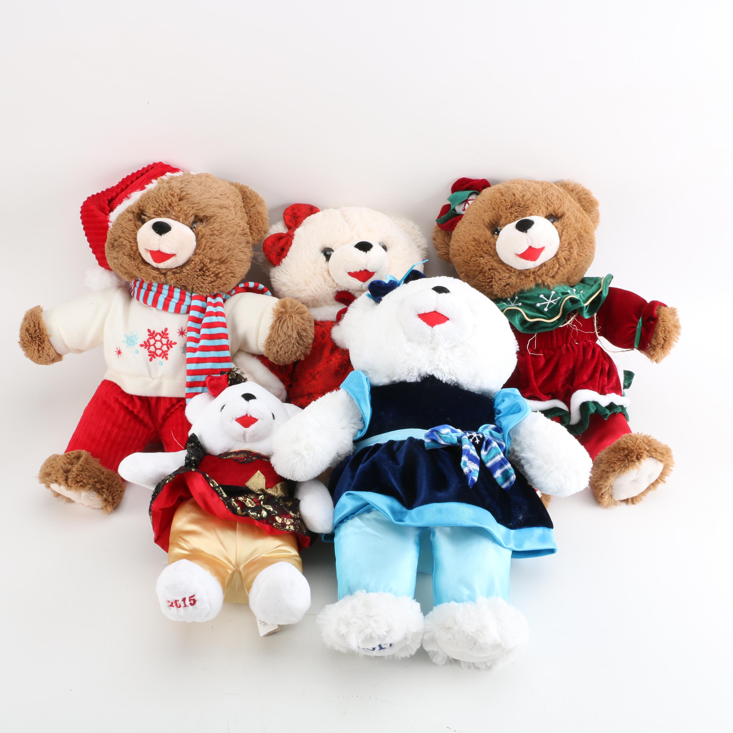 2018 snowflake teddy bear