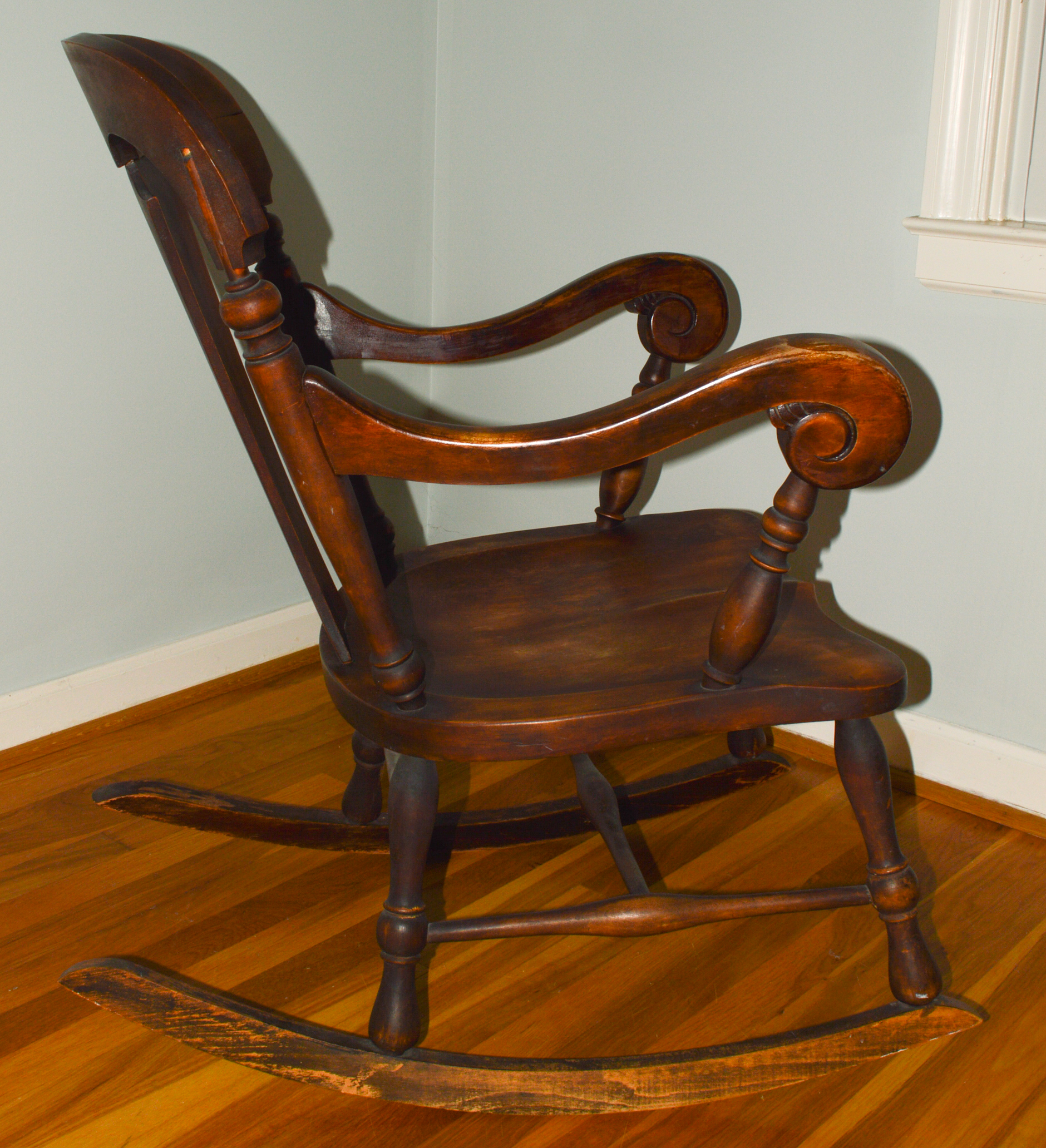 Antique Rocking Chair by Sikes Chair Company EBTH