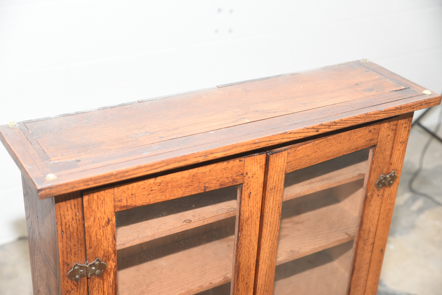 Vintage Oak Storage EBTH