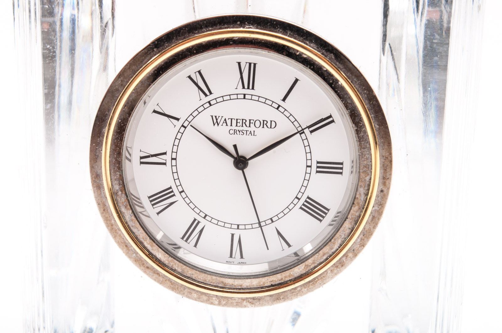 Waterford Crystal "Colonnade" Clock EBTH
