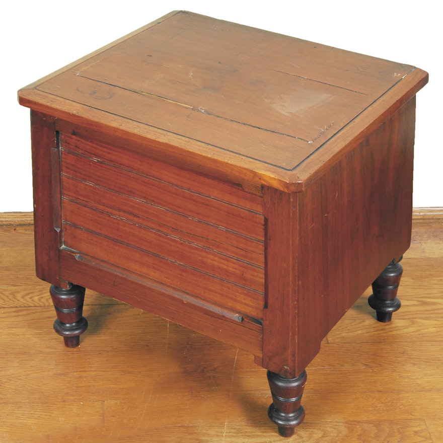 Antique Chamber Pot Cabinet Ebth Antique Chamber Pot Cabinet Ebth
