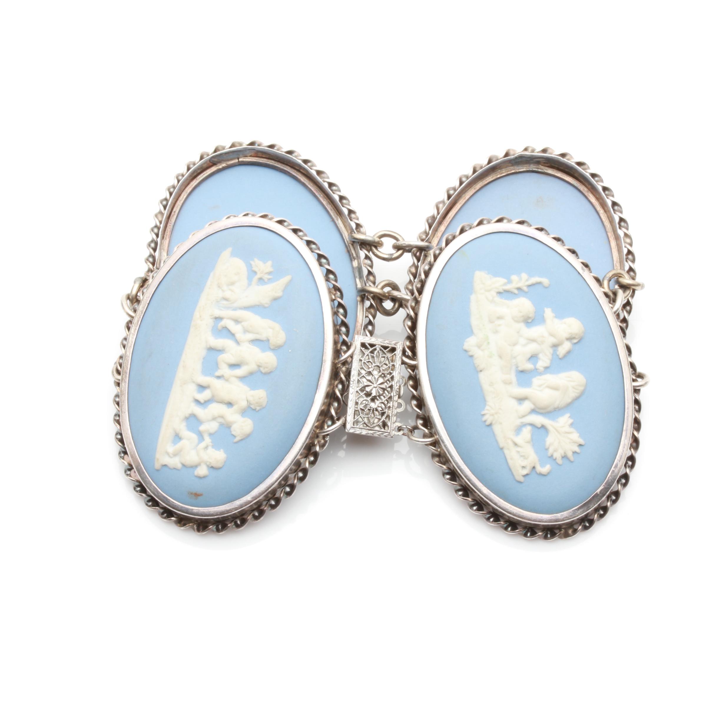 Wedgwood Sterling Silver Jasperware Bracelet EBTH