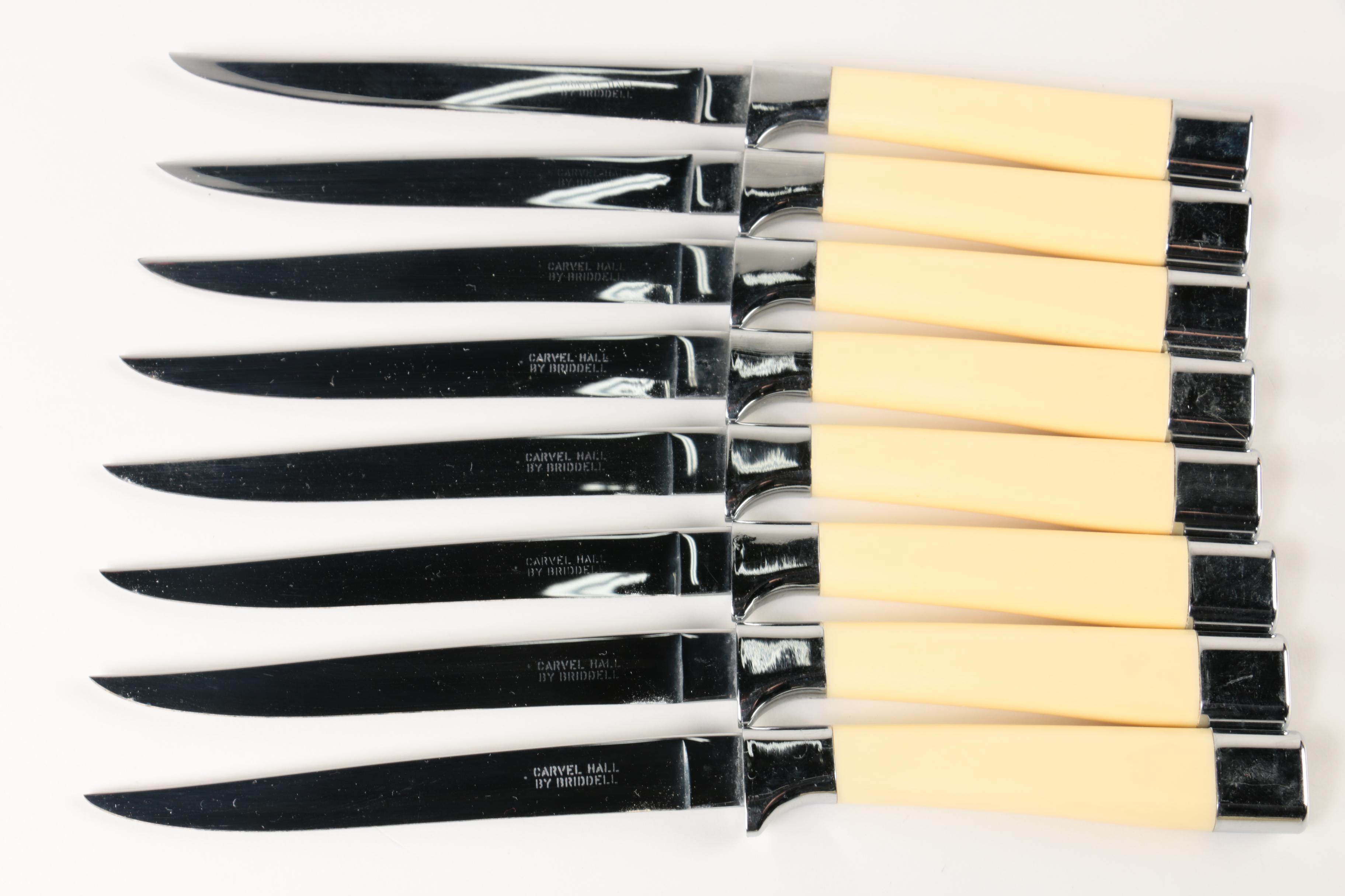 Vintage Carvel Hall Stainless Steel Steak Knives by Briddell EBTH