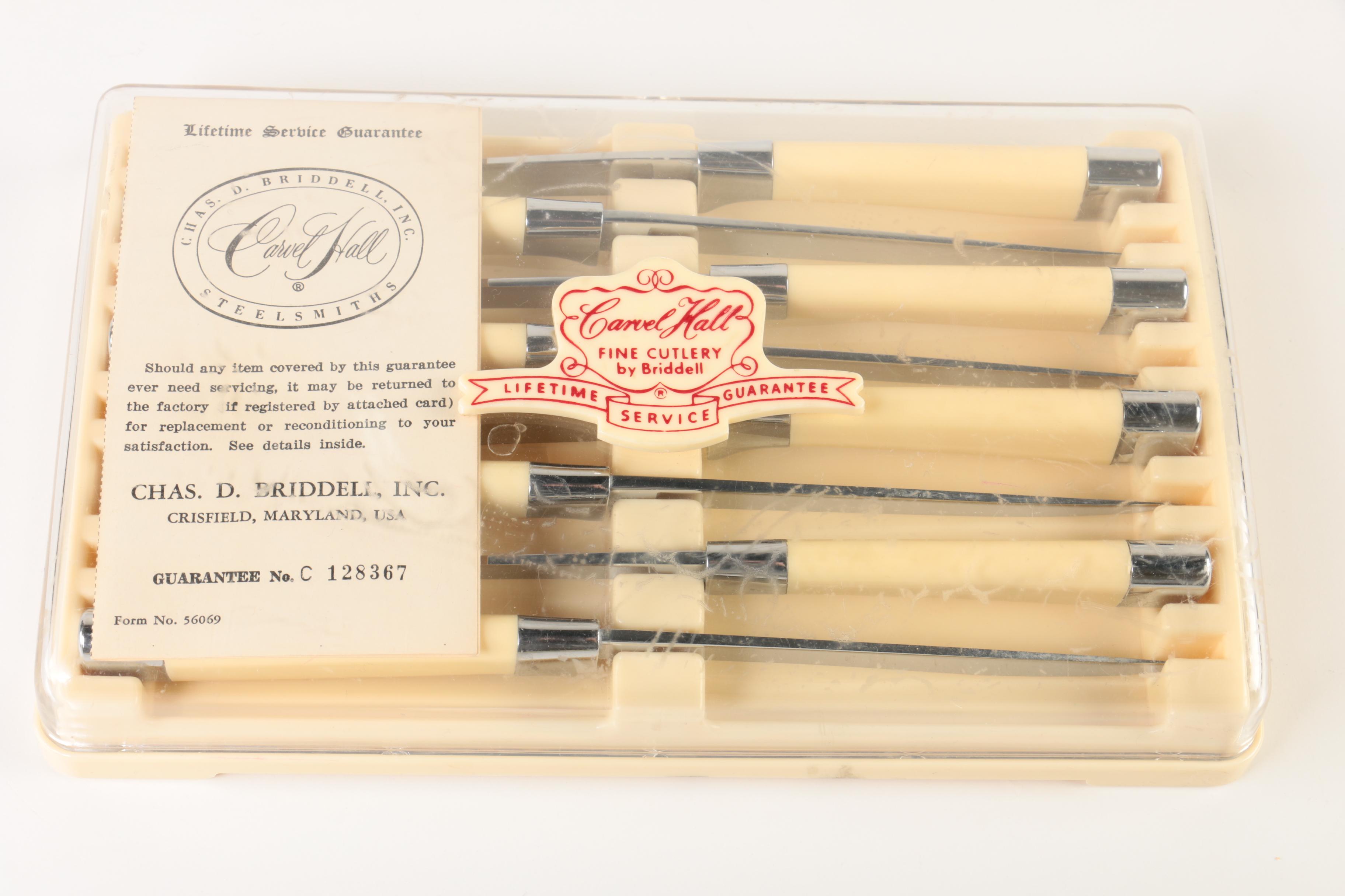 Vintage Carvel Hall Stainless Steel Steak Knives by Briddell EBTH