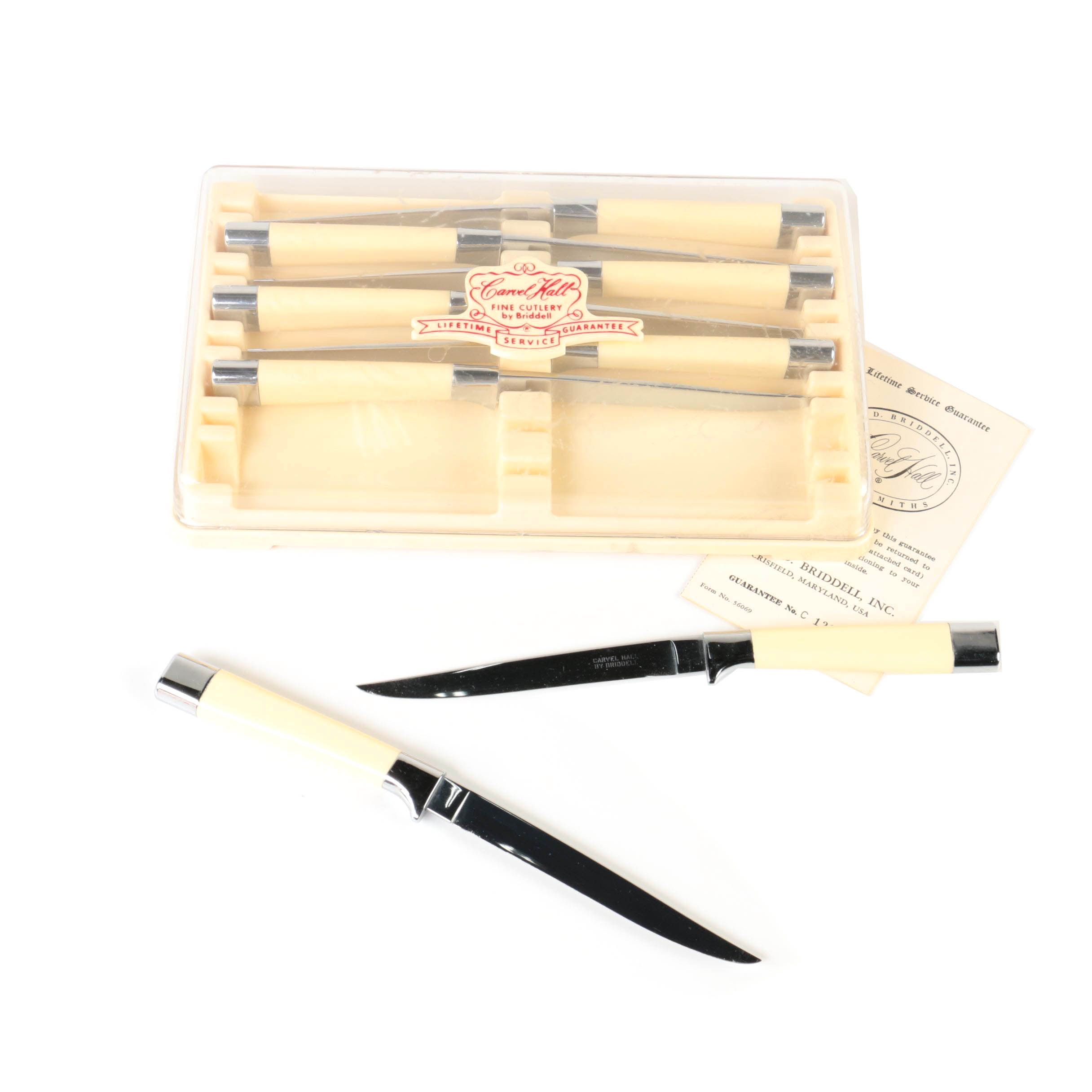 Vintage Carvel Hall Stainless Steel Steak Knives by Briddell EBTH