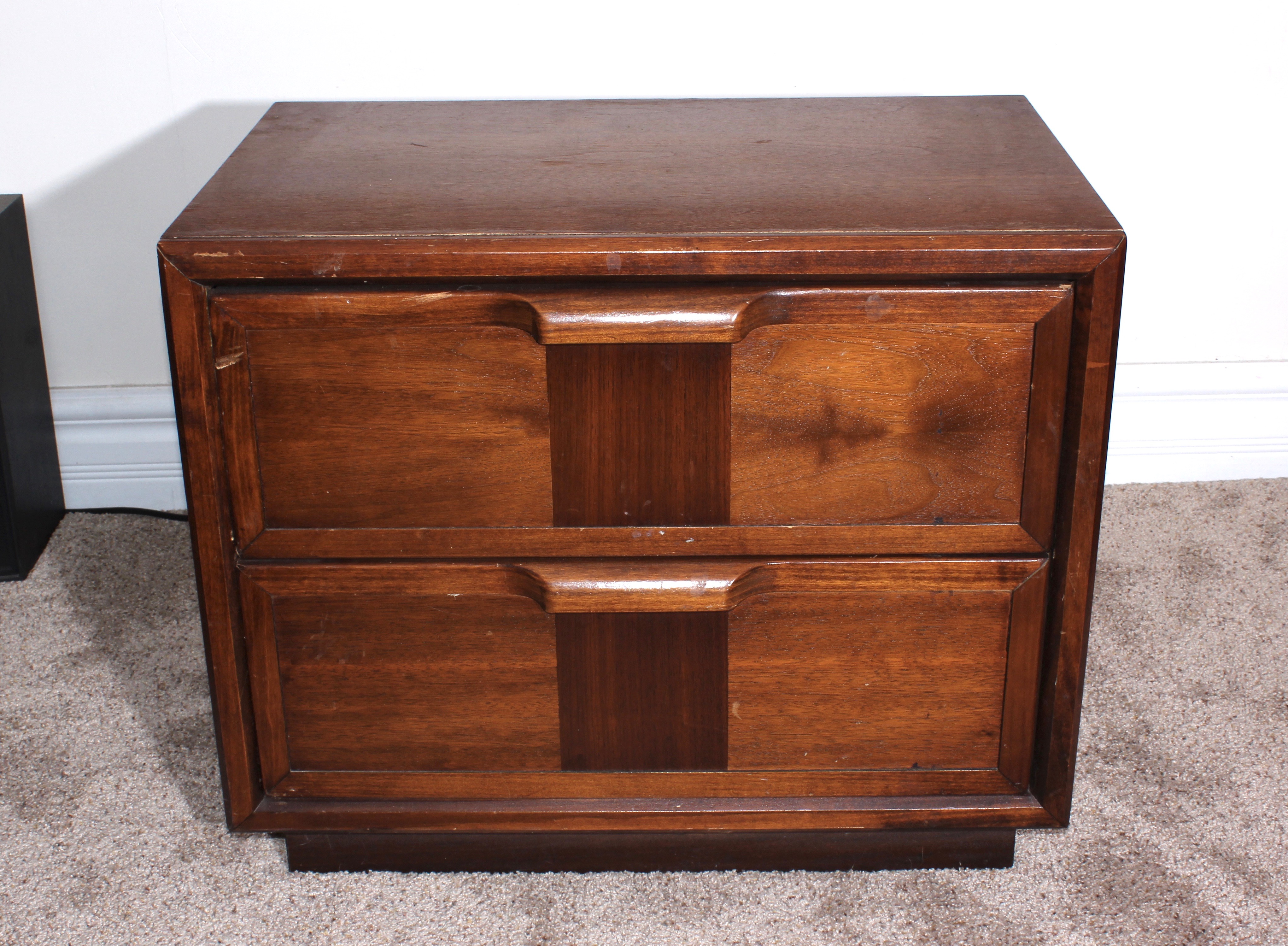 Cherry Wood Wardrobe Dresser Set EBTH