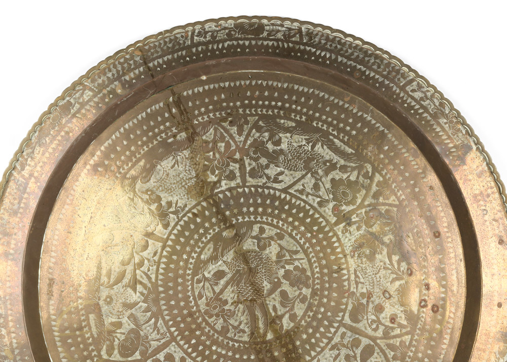 Large Vintage Brass Trays EBTH