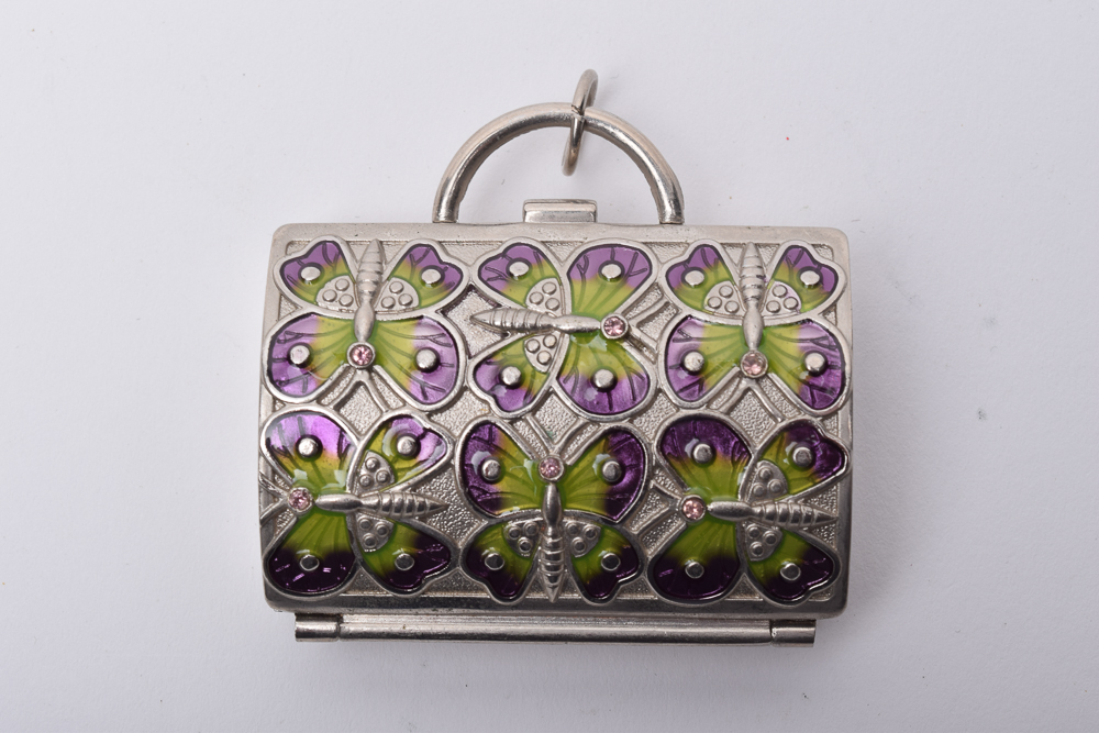 Judith Leiber for Neiman Marcus Butterfly Pill Box EBTH