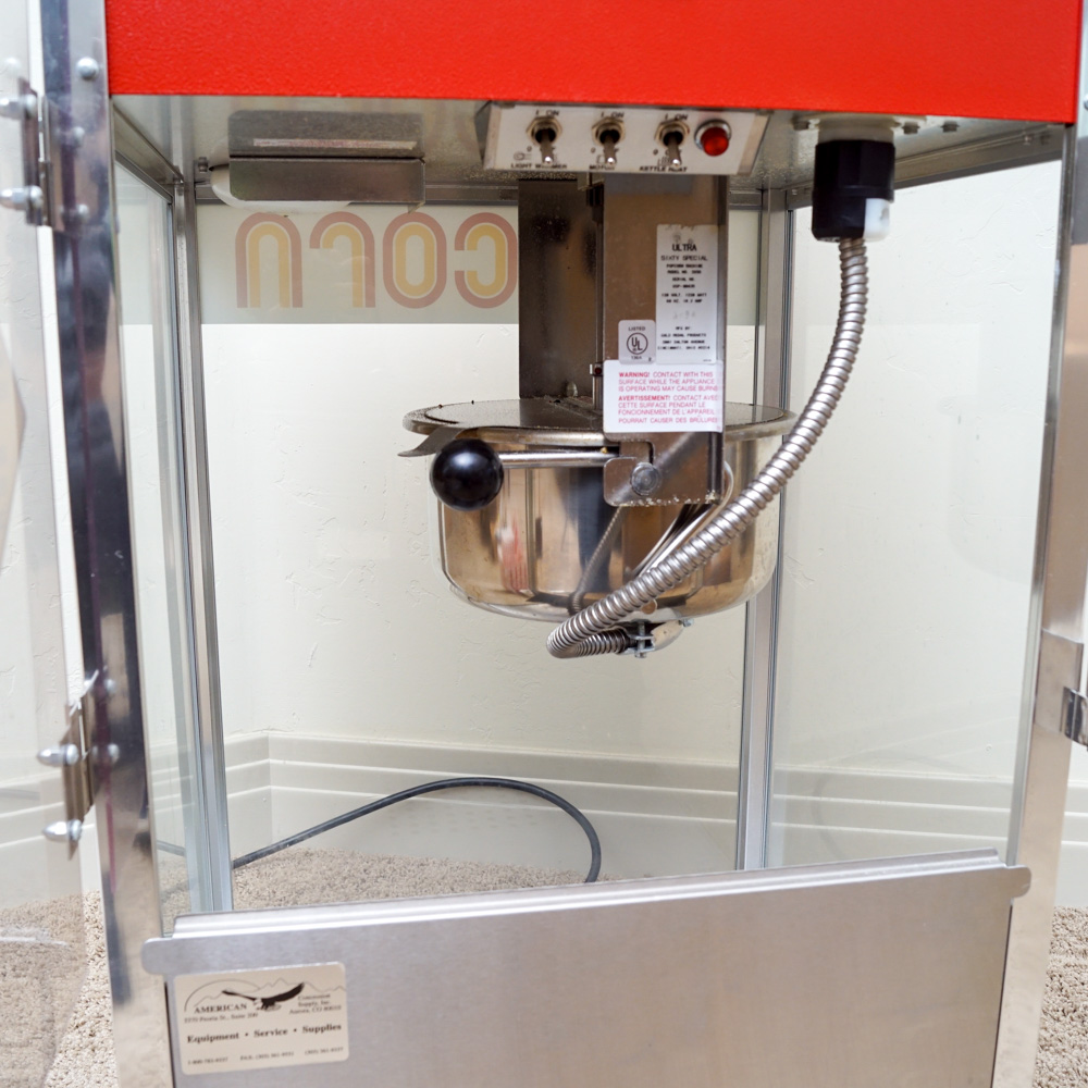 Gold Medal Products Ultra Sixty Special Popcorn Machine with Accessories EBTH