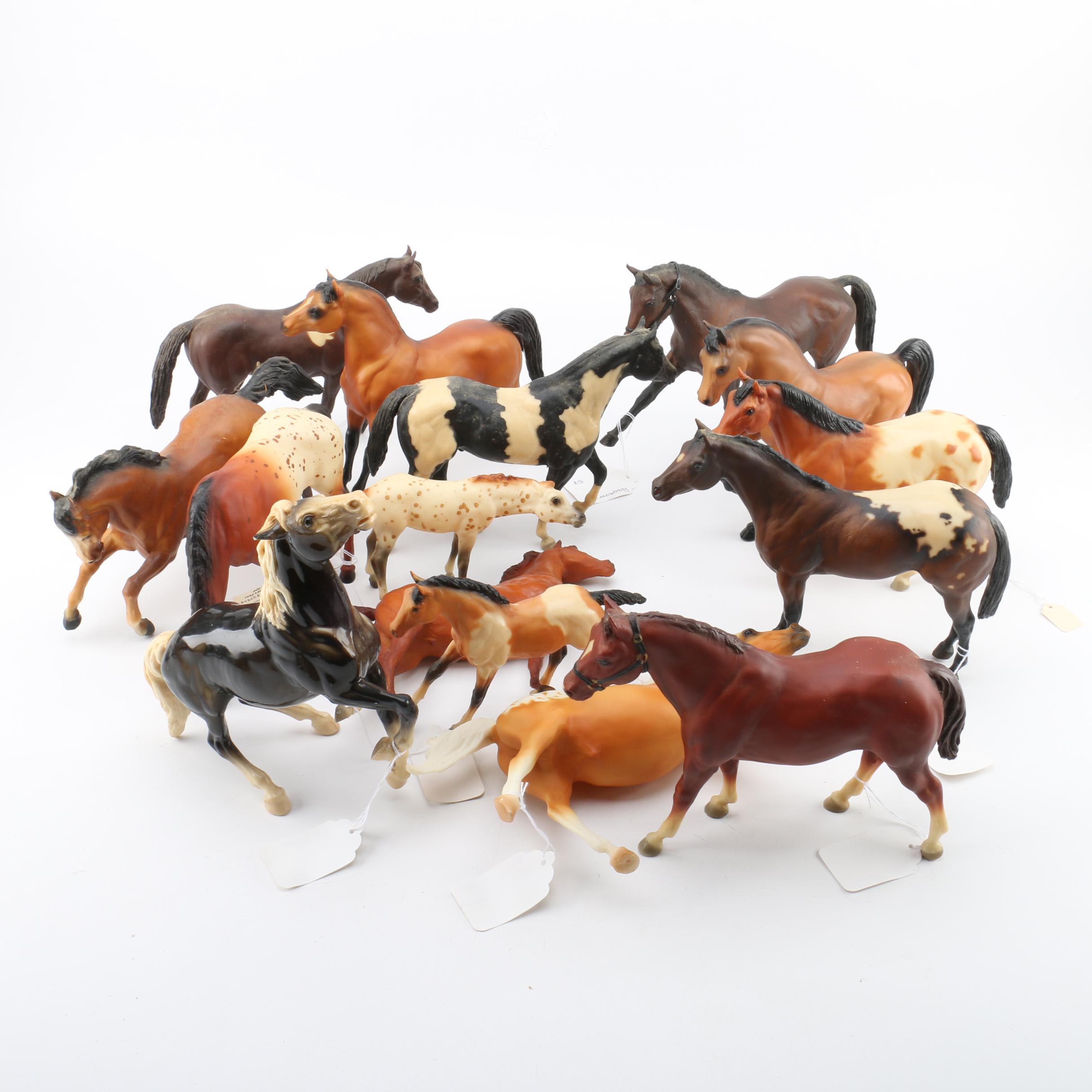 plastic horse figures