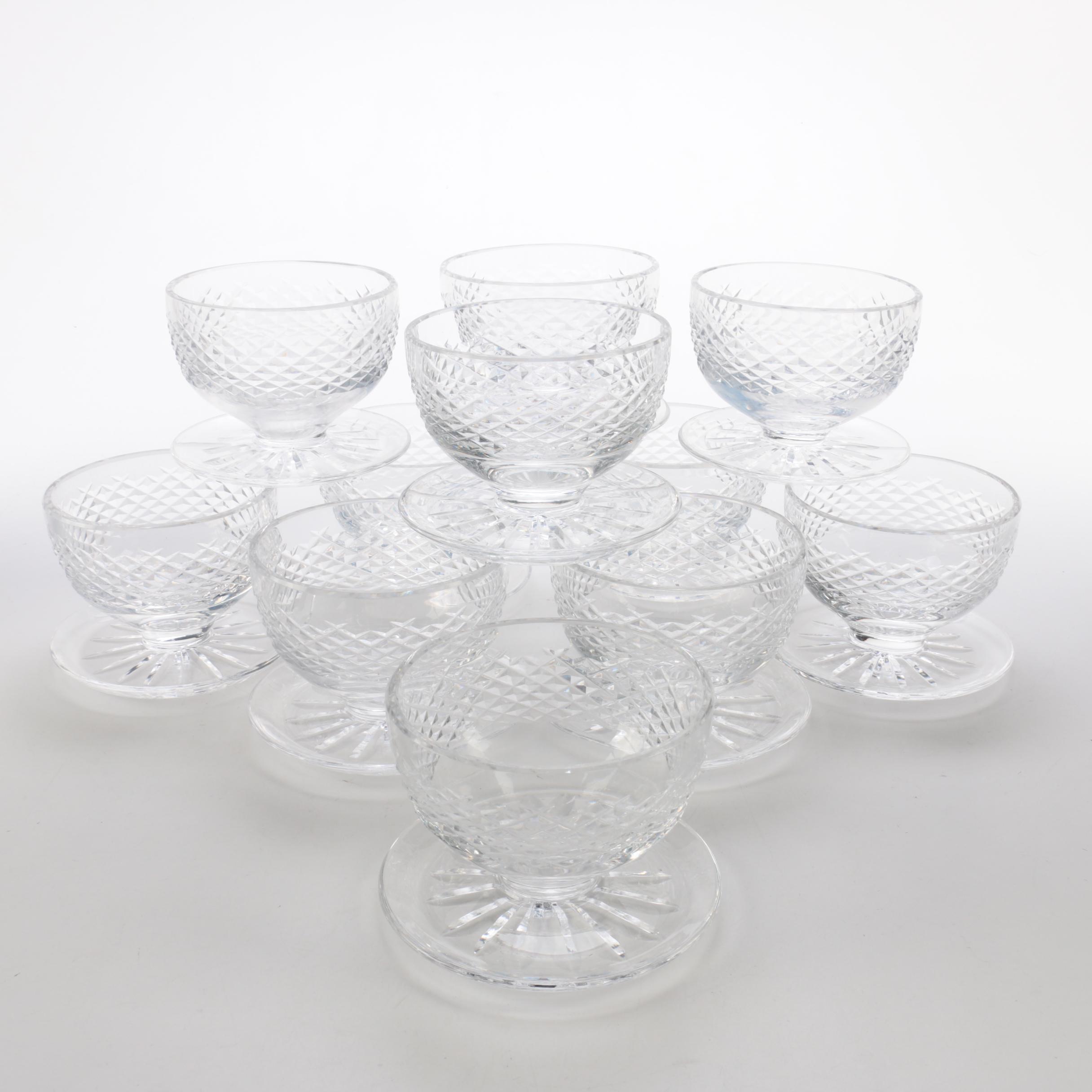 Waterford Crystal "Alana" Footed Dessert Cups EBTH