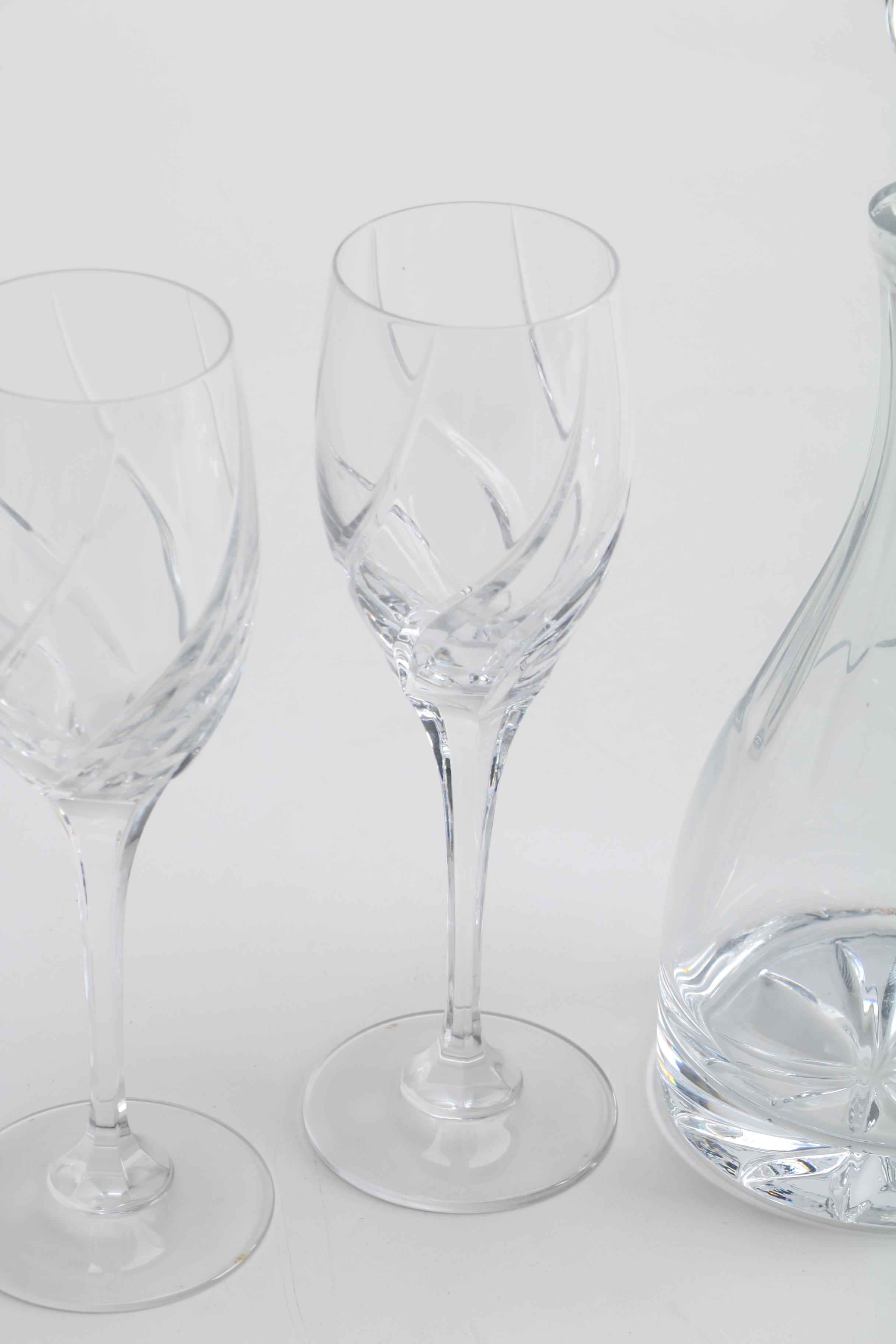 Decanter and Wine Glass Set EBTH