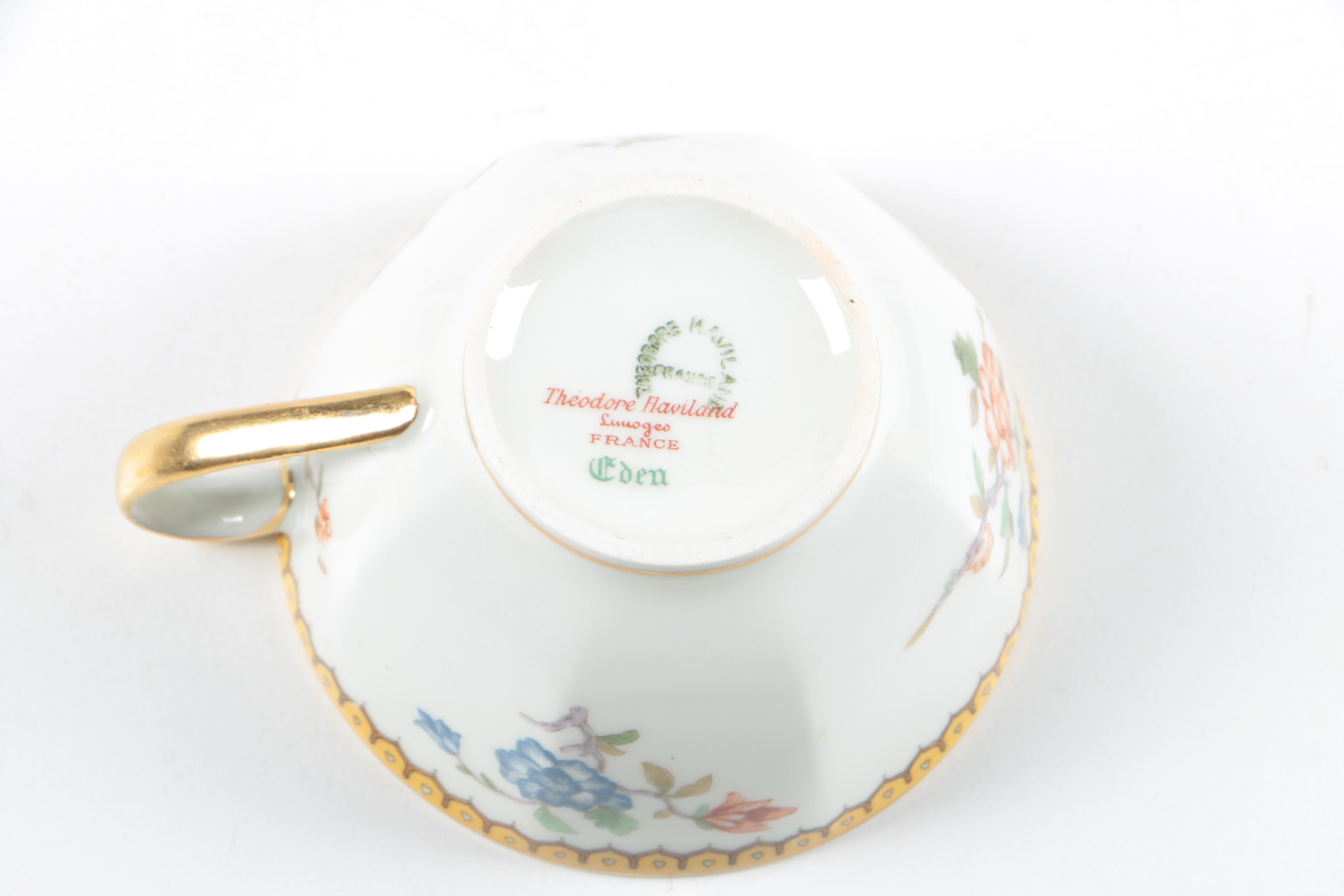 Theodore Haviland Limoges "Eden" Dinnerware, Circa 1922 EBTH