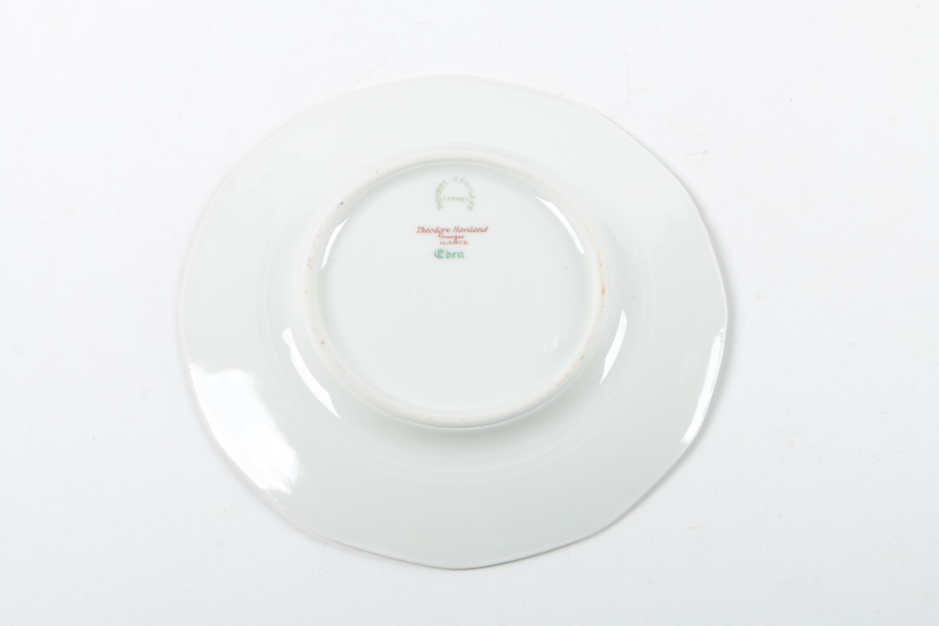Theodore Haviland Limoges "Eden" Dinnerware, Circa 1922 EBTH