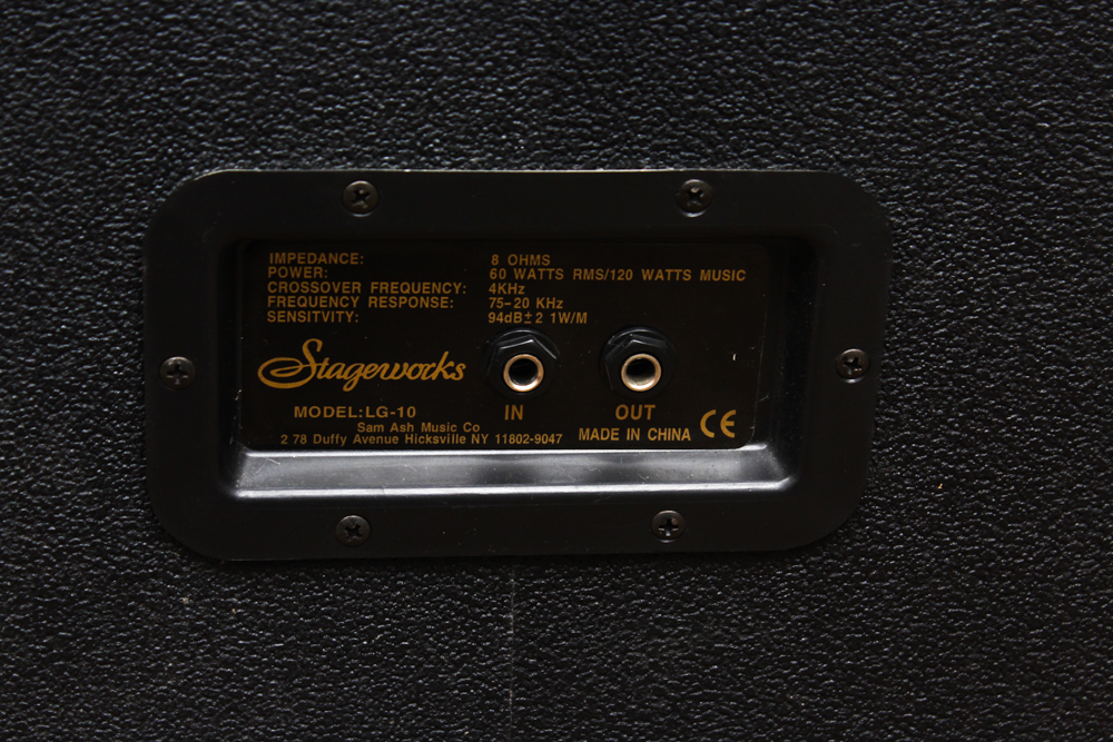 Stageworks LG4 Amplifier and LG10 Speakers EBTH