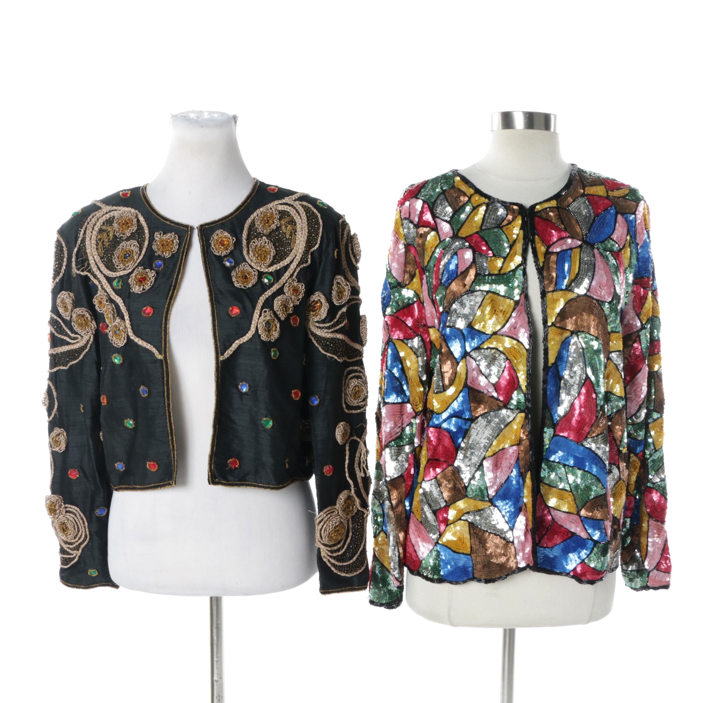 women's silk jackets