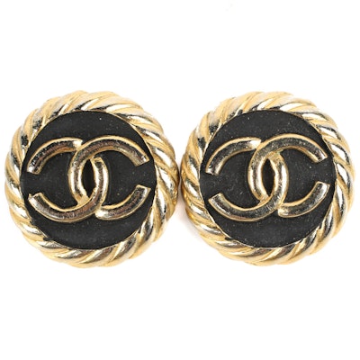 Vintage Chanel Clip-on Earrings Vintage Chanel Clip-on Earrings