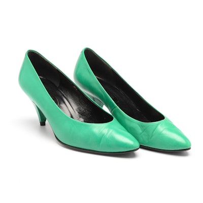 Vintage Green Lanerossi Pumps Vintage Green Lanerossi Pumps