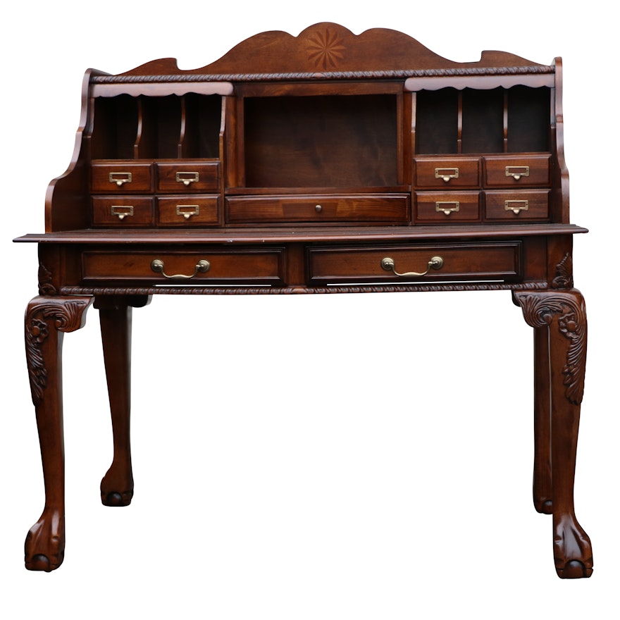 Chippendale Style Ladies Writing Desk Ebth