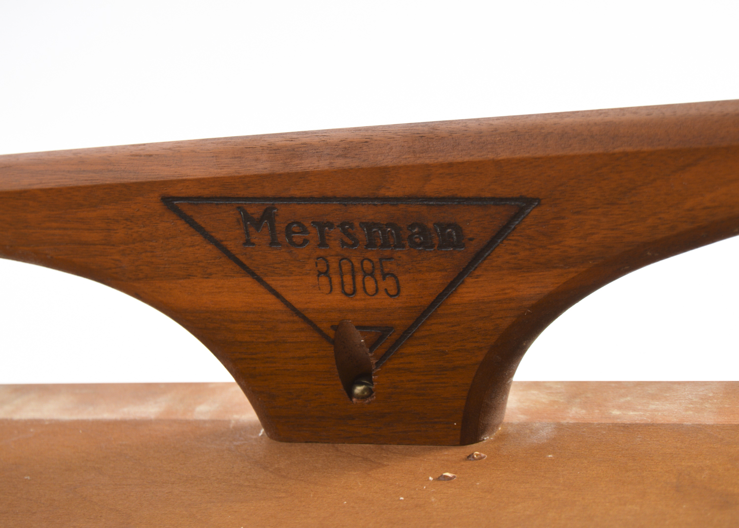 Vintage Mersman Mid Century Modern Walnut Surfboard Style ...