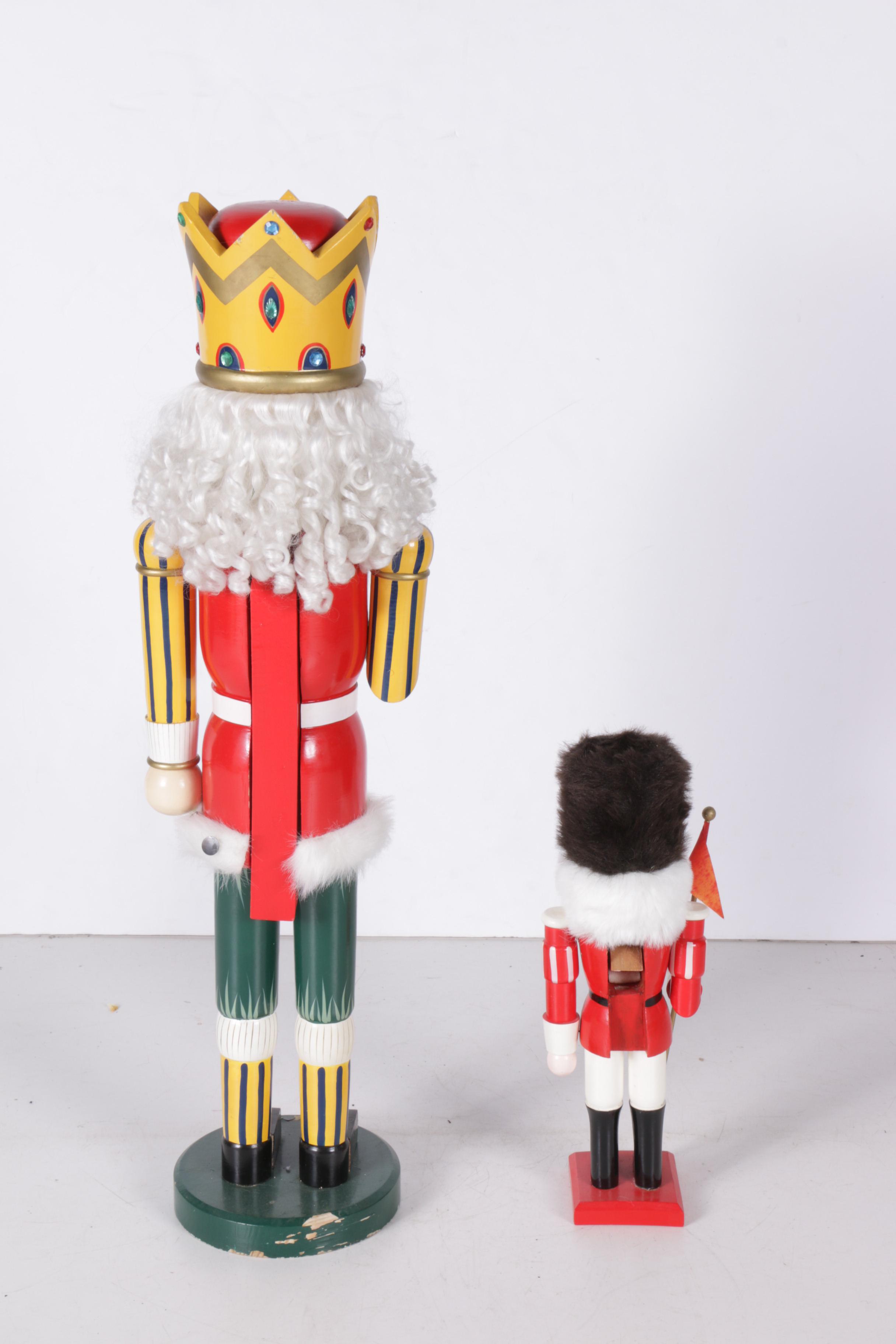 Nutcracker Figurines Including Bombay Co. EBTH