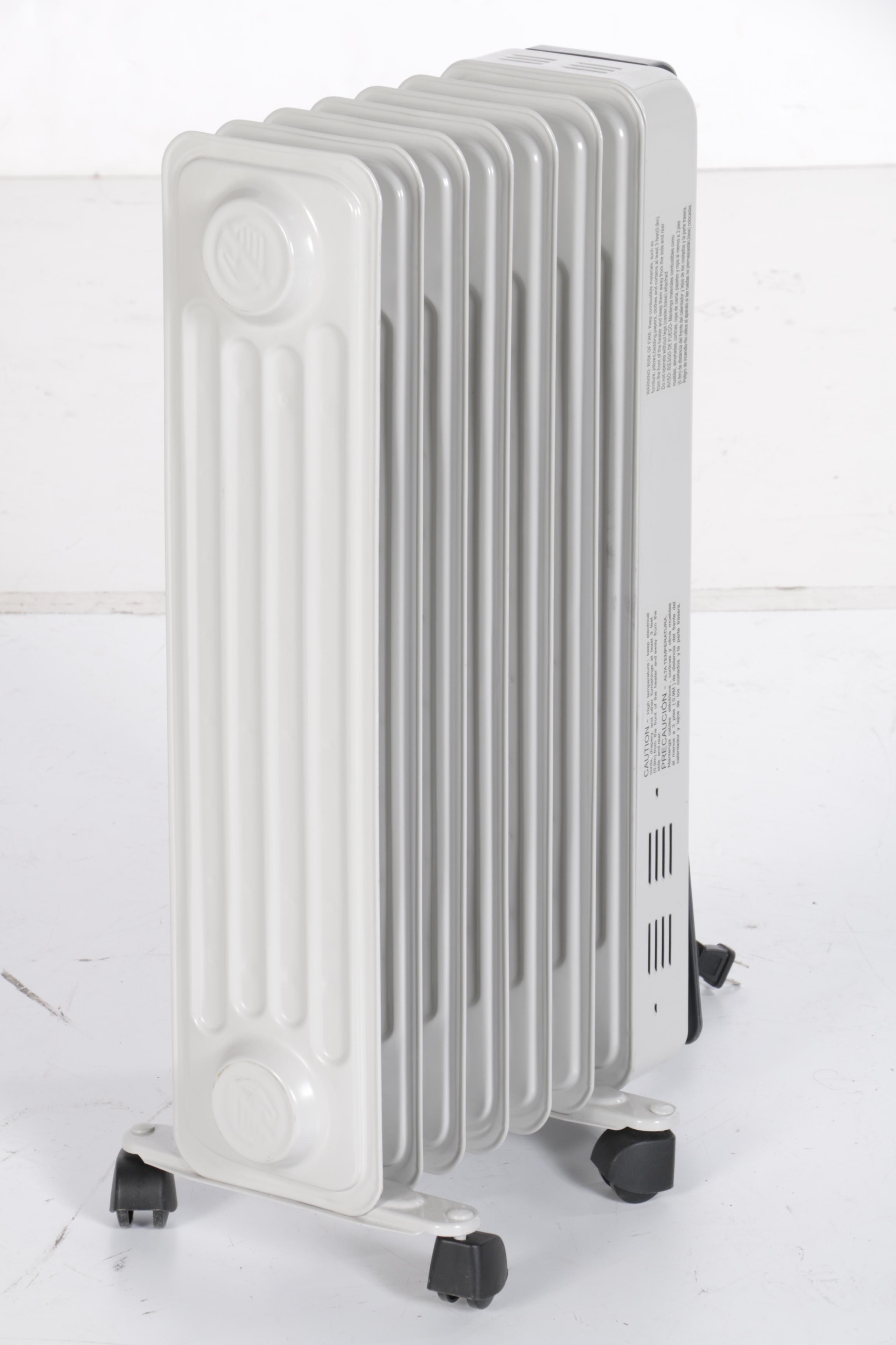 Intertek Model CYAA457 OilFilled Radiator Space Heater EBTH