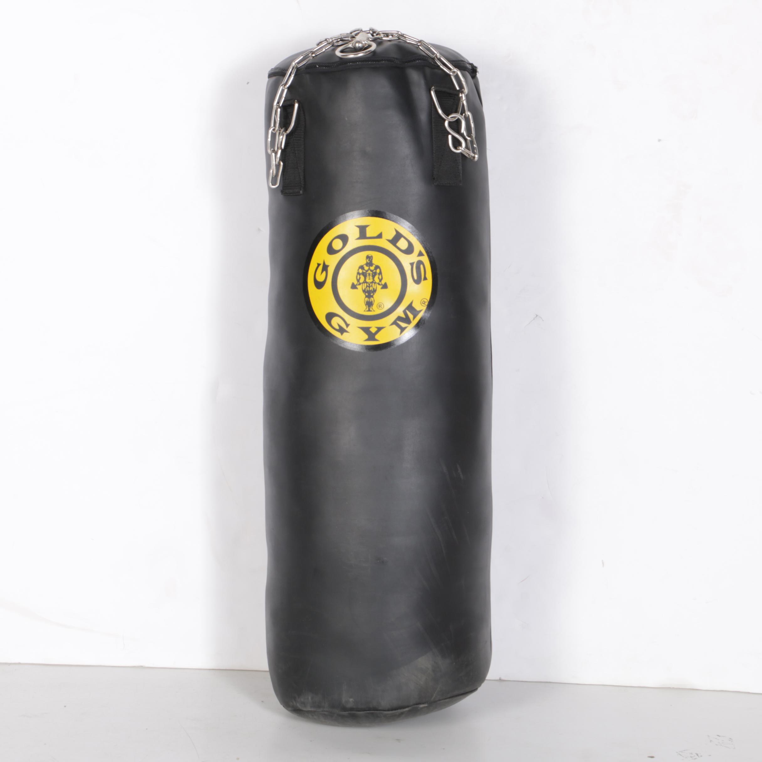 gold gym punching bag