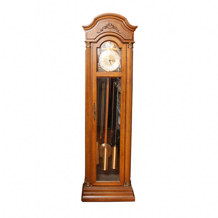Ridgeway "Connoiseur" Wooden Grandfather Clock EBTH